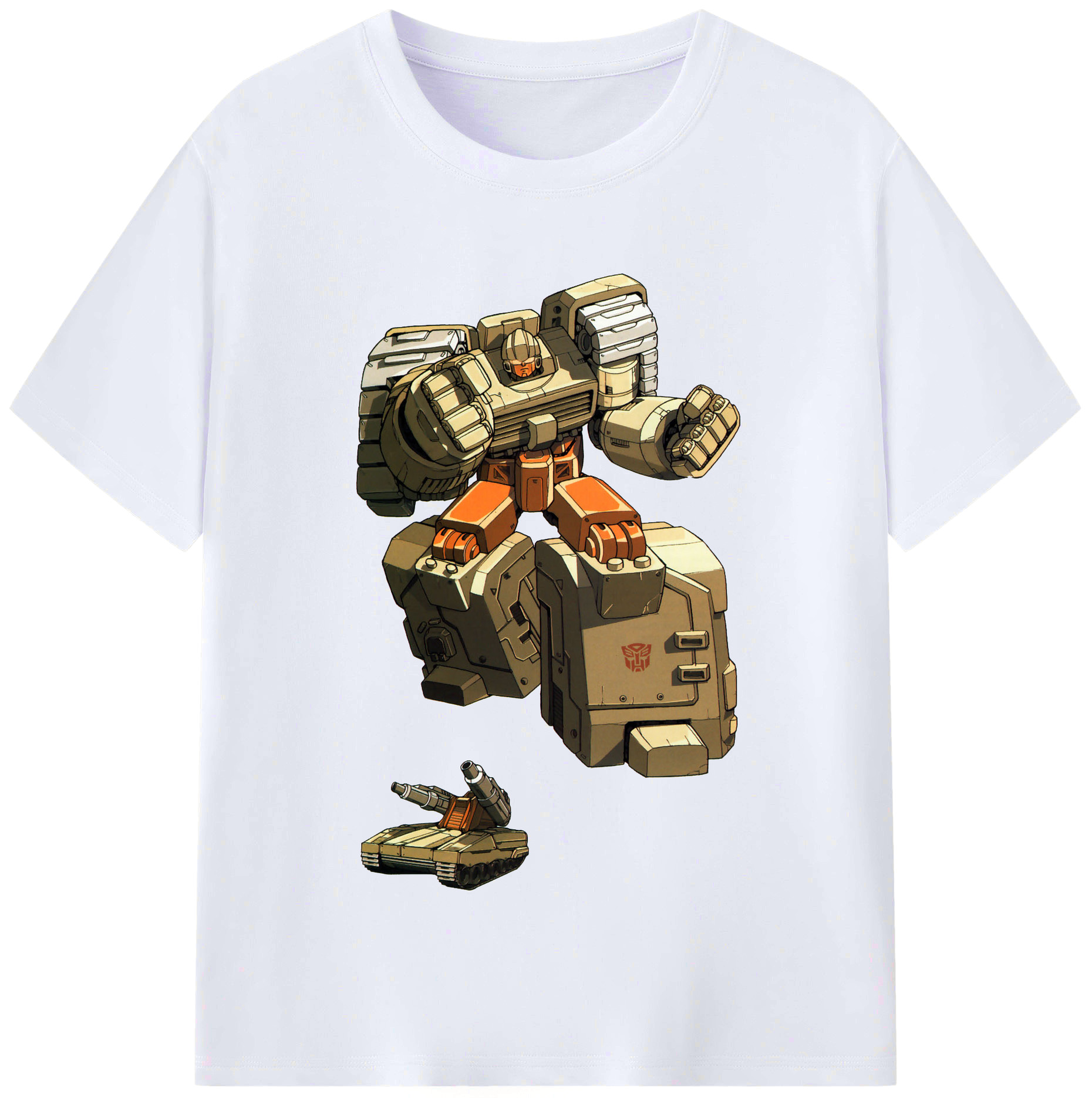 （画像用）  レディースカジュアルプリントTシャツ（綿100％）