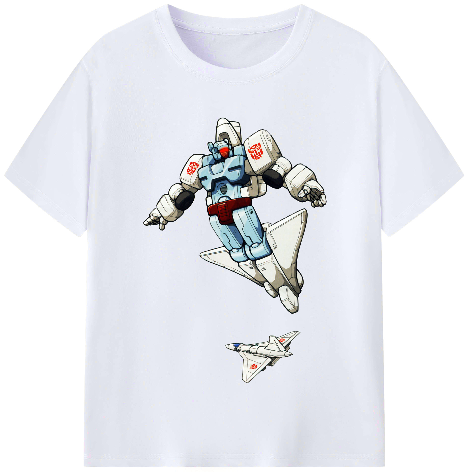 （画像用）  レディースカジュアルプリントTシャツ（綿100％）