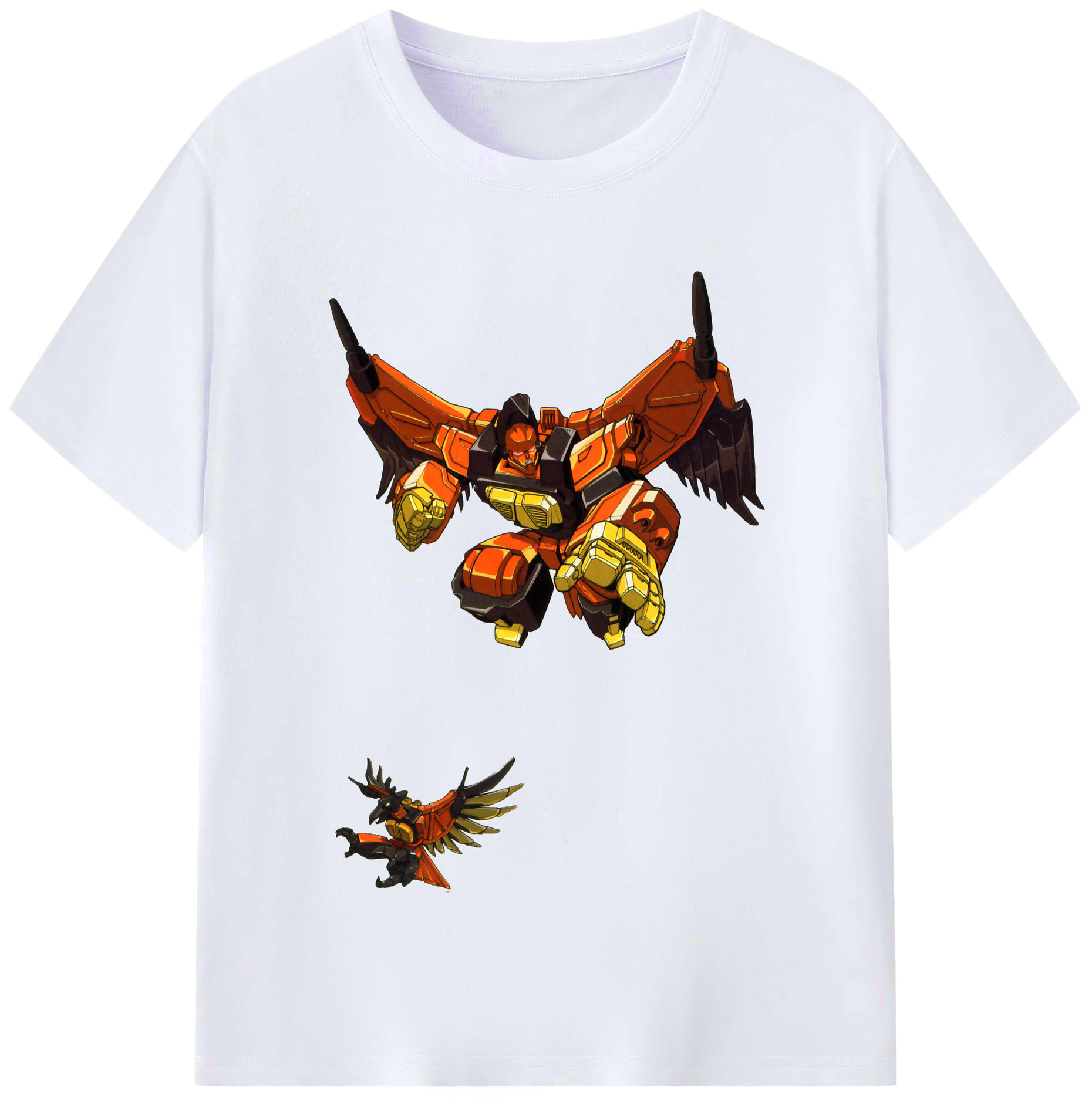 （画像用）  レディースカジュアルプリントTシャツ（綿100％）