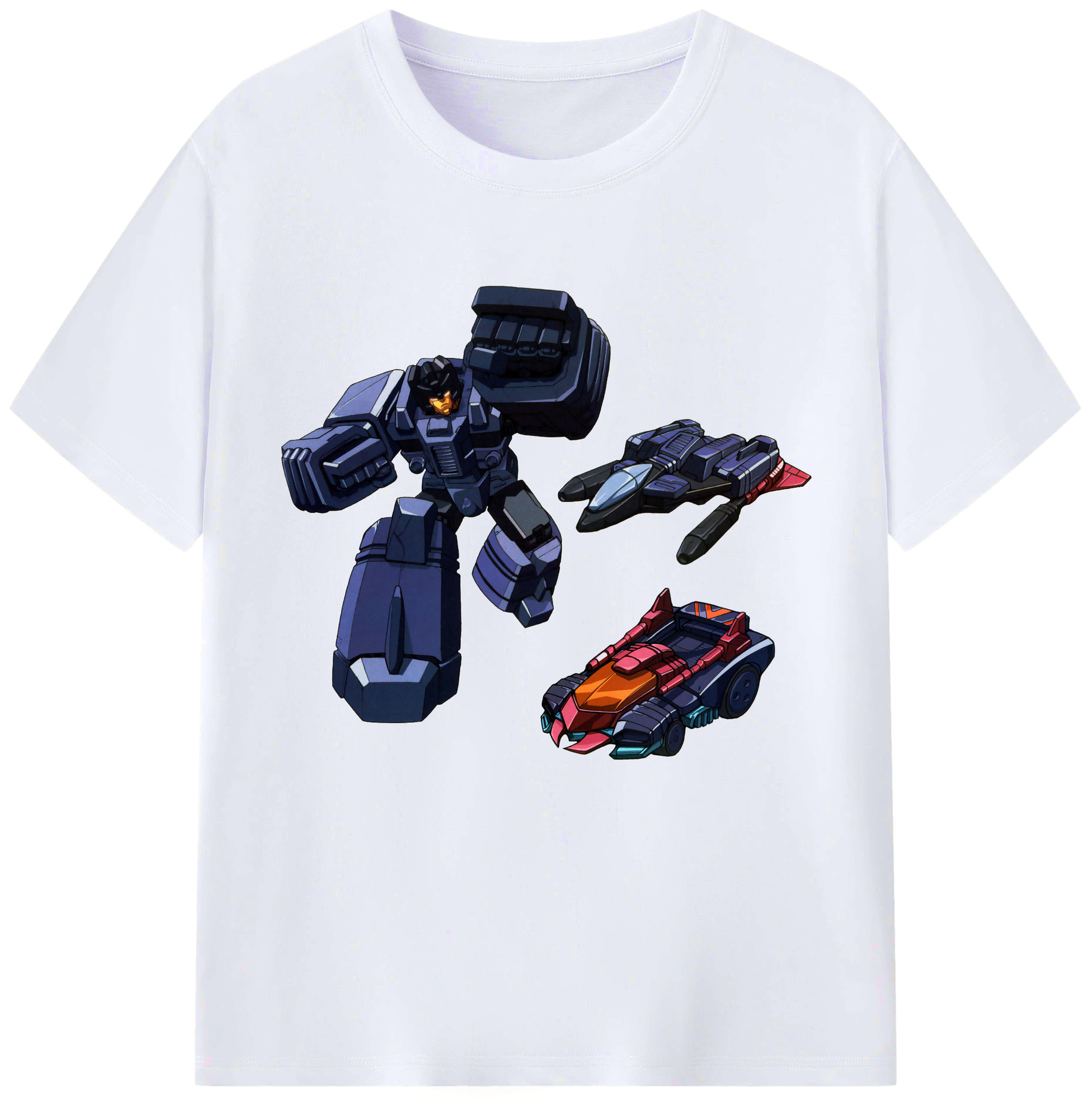 （画像用）  レディースカジュアルプリントTシャツ（綿100％）