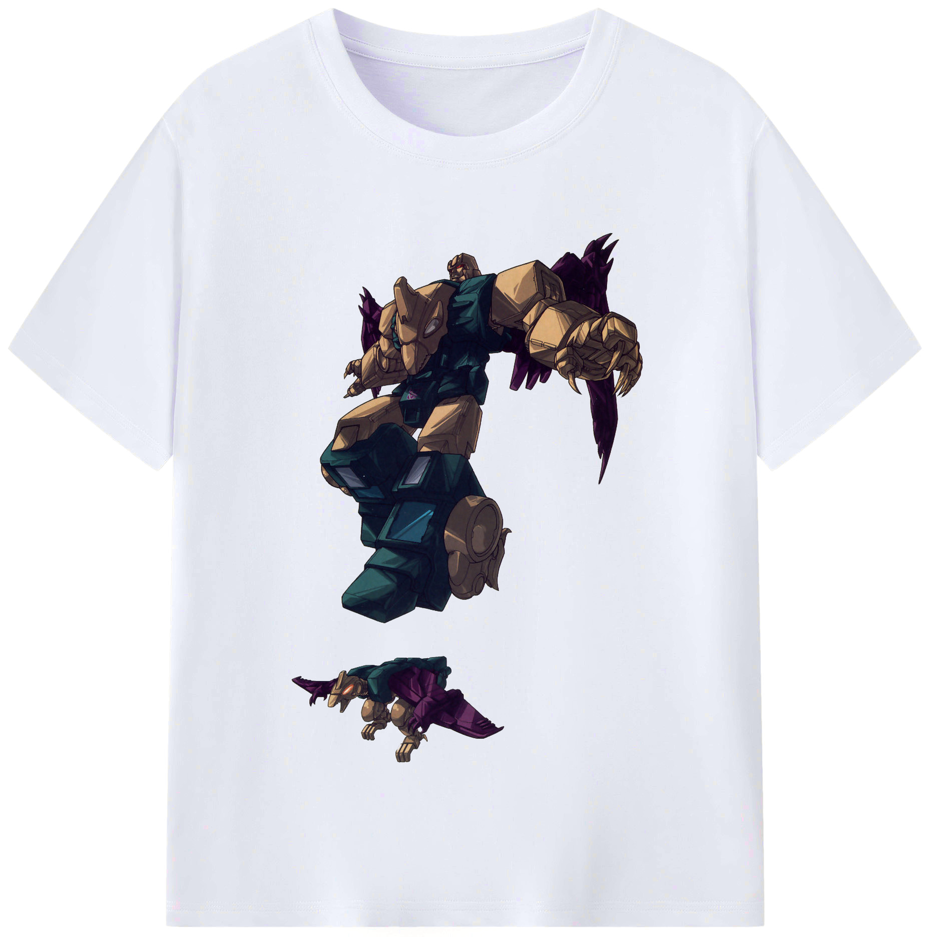 （画像用）  レディースカジュアルプリントTシャツ（綿100％）