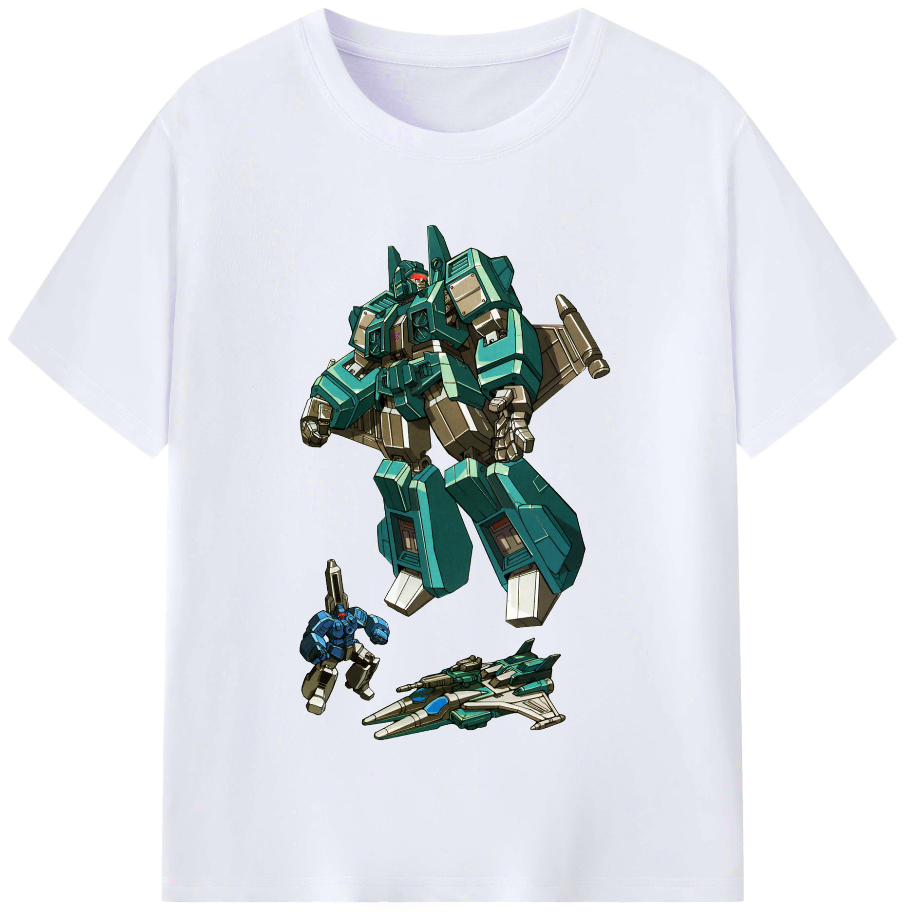 （画像用）  レディースカジュアルプリントTシャツ（綿100％）