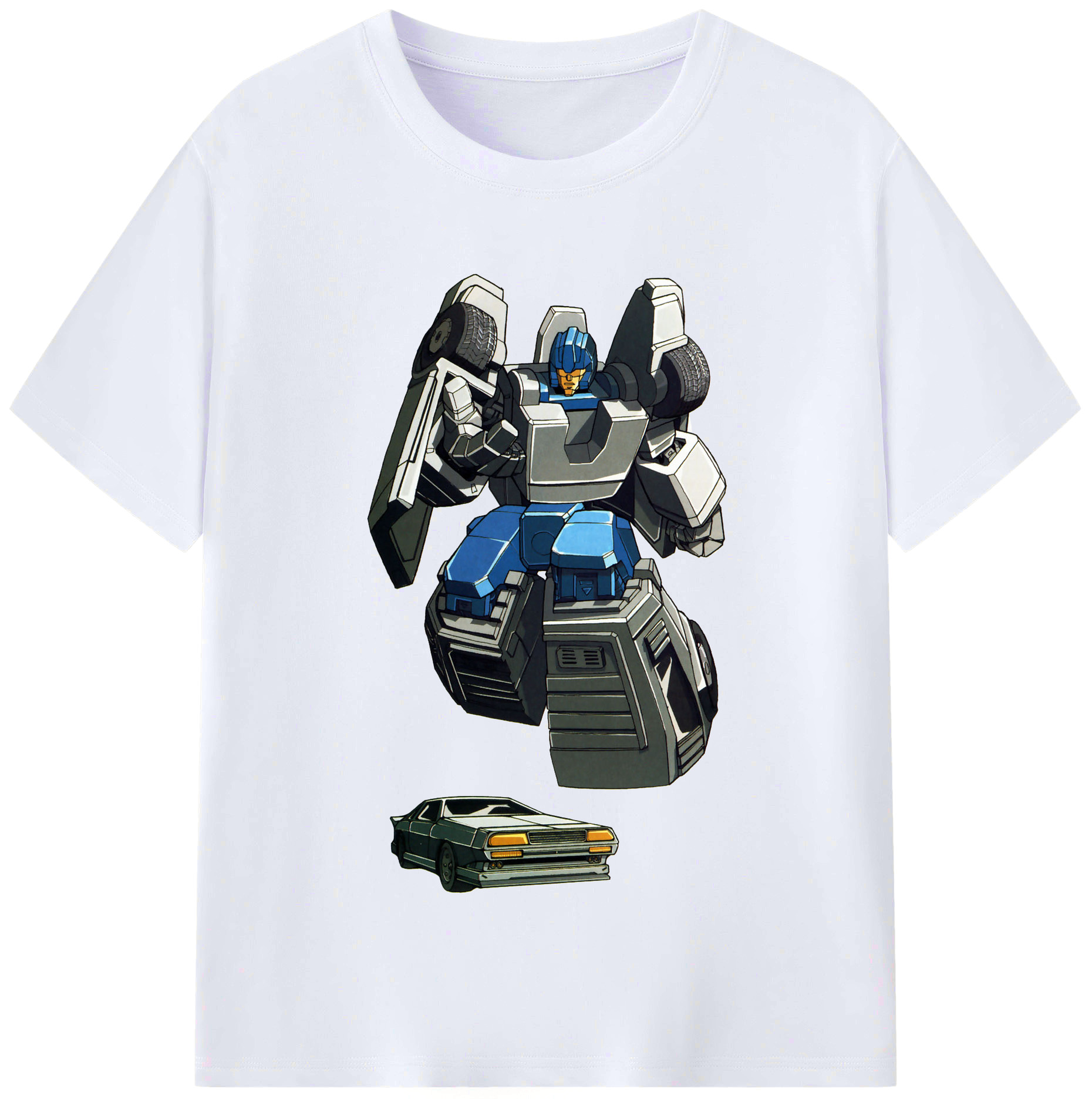（画像用）  レディースカジュアルプリントTシャツ（綿100％）