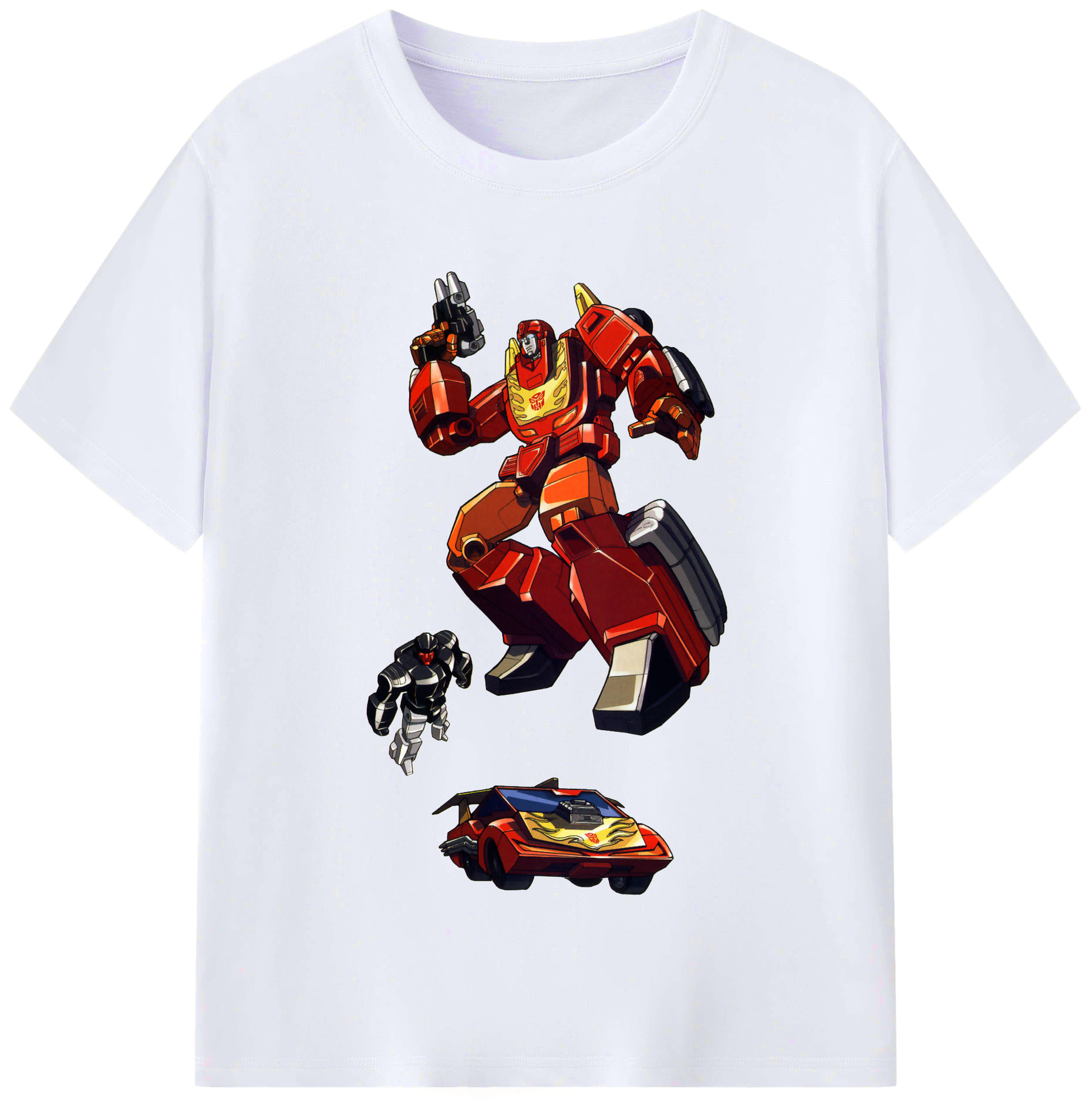 （画像用）  レディースカジュアルプリントTシャツ（綿100％）