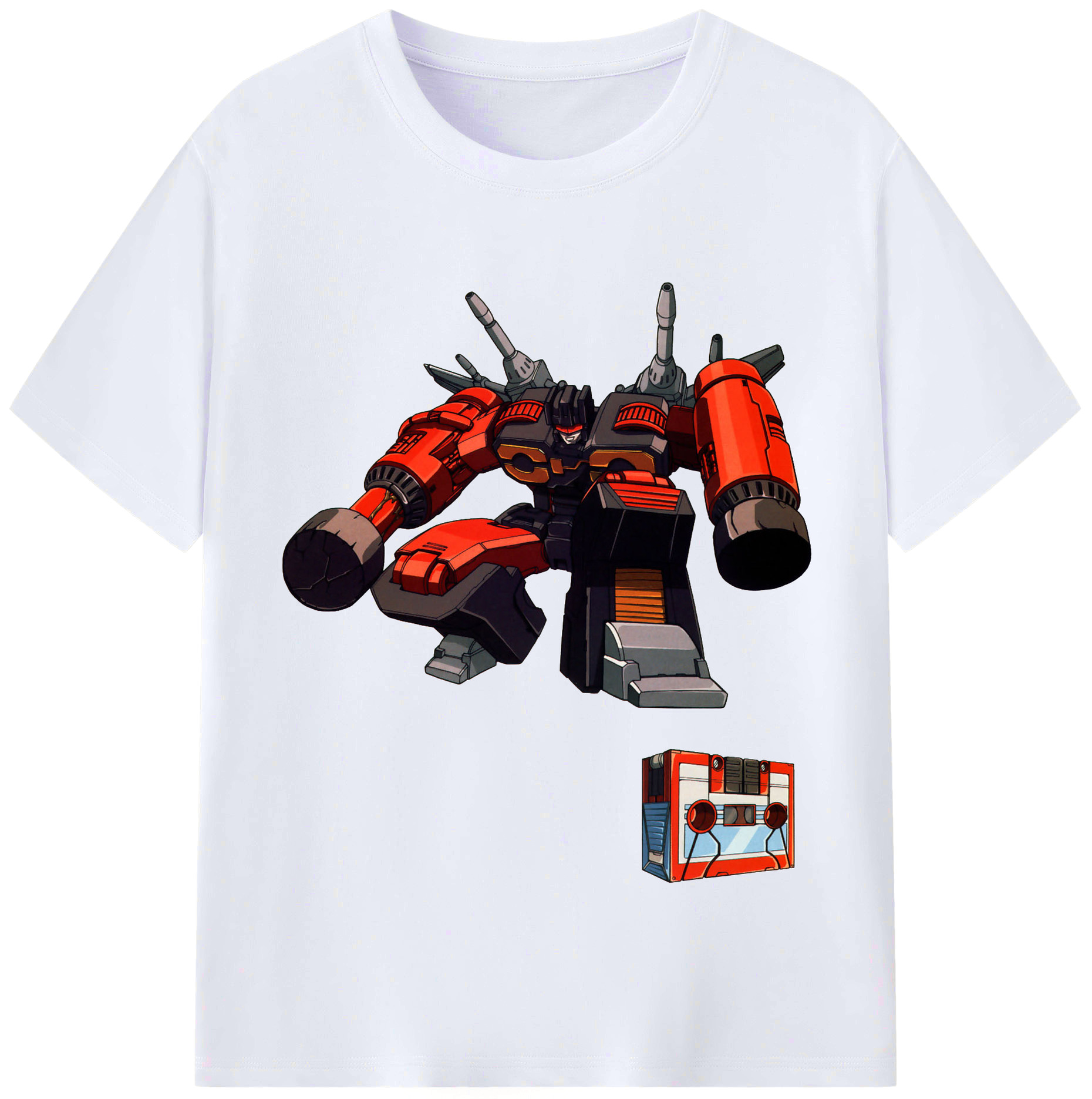 （画像用）  レディースカジュアルプリントTシャツ（綿100％）