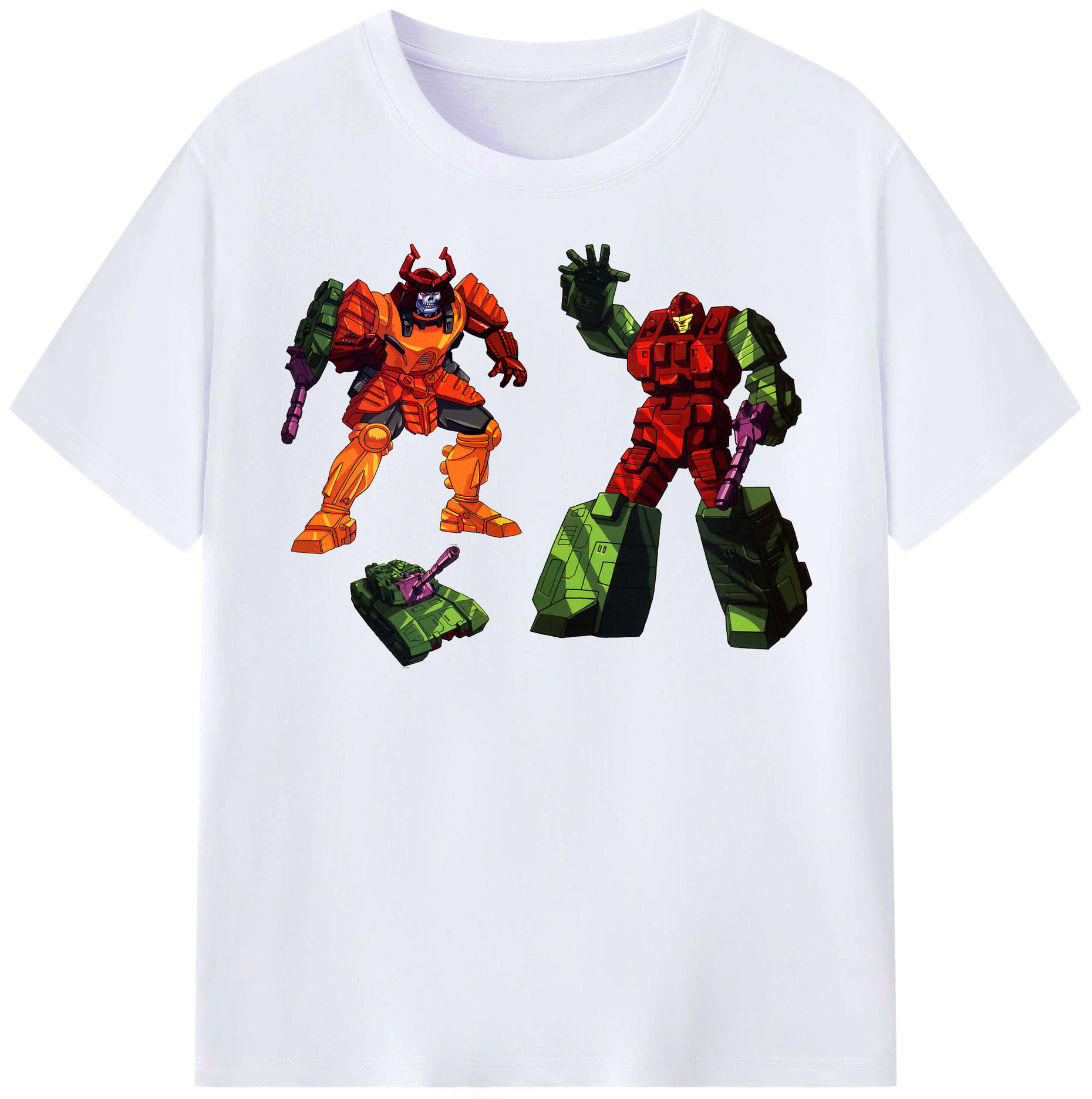 （画像用）  レディースカジュアルプリントTシャツ（綿100％）
