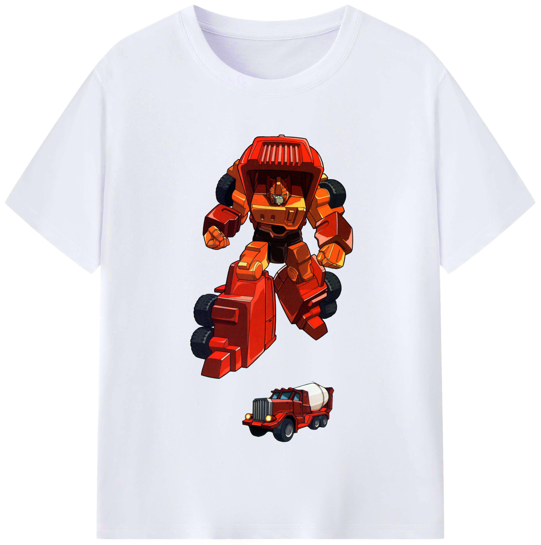 （画像用）  レディースカジュアルプリントTシャツ（綿100％）
