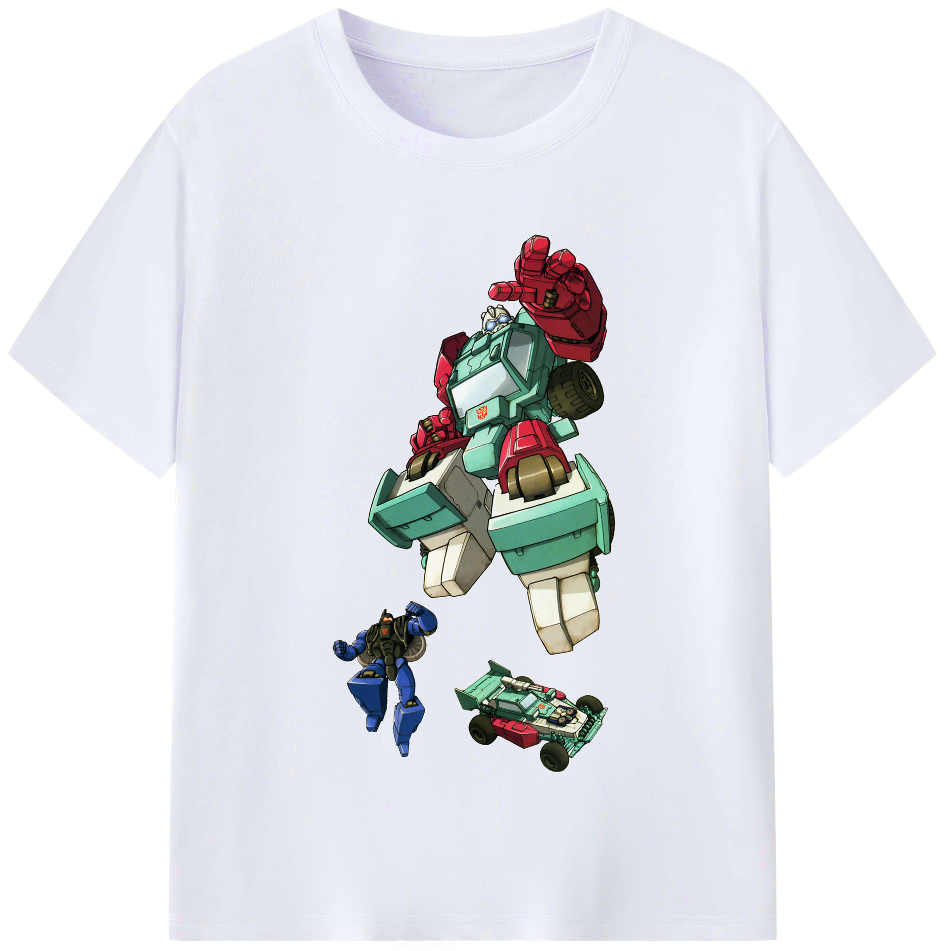 （画像用）  レディースカジュアルプリントTシャツ（綿100％）