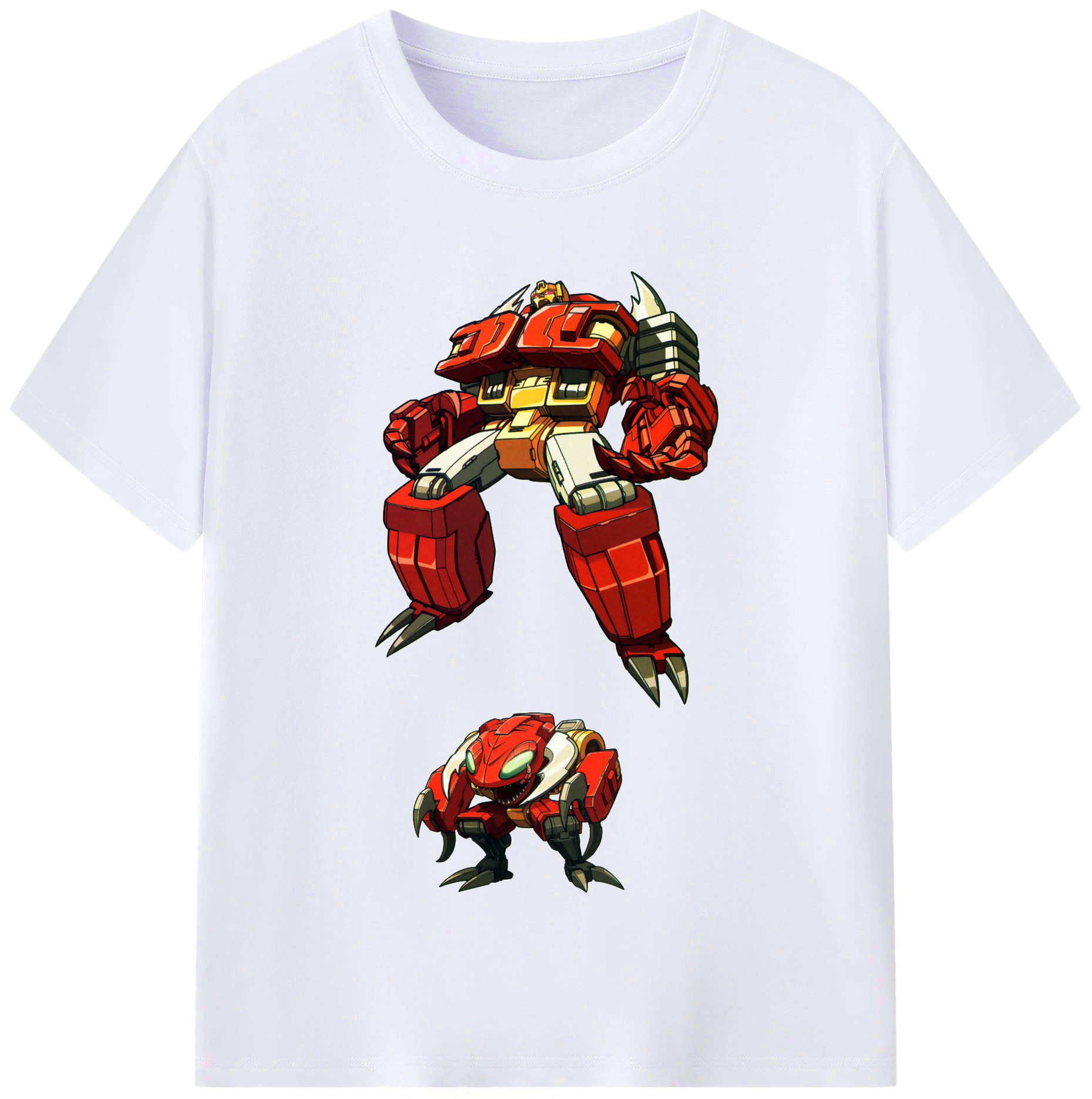 （画像用）  レディースカジュアルプリントTシャツ（綿100％）