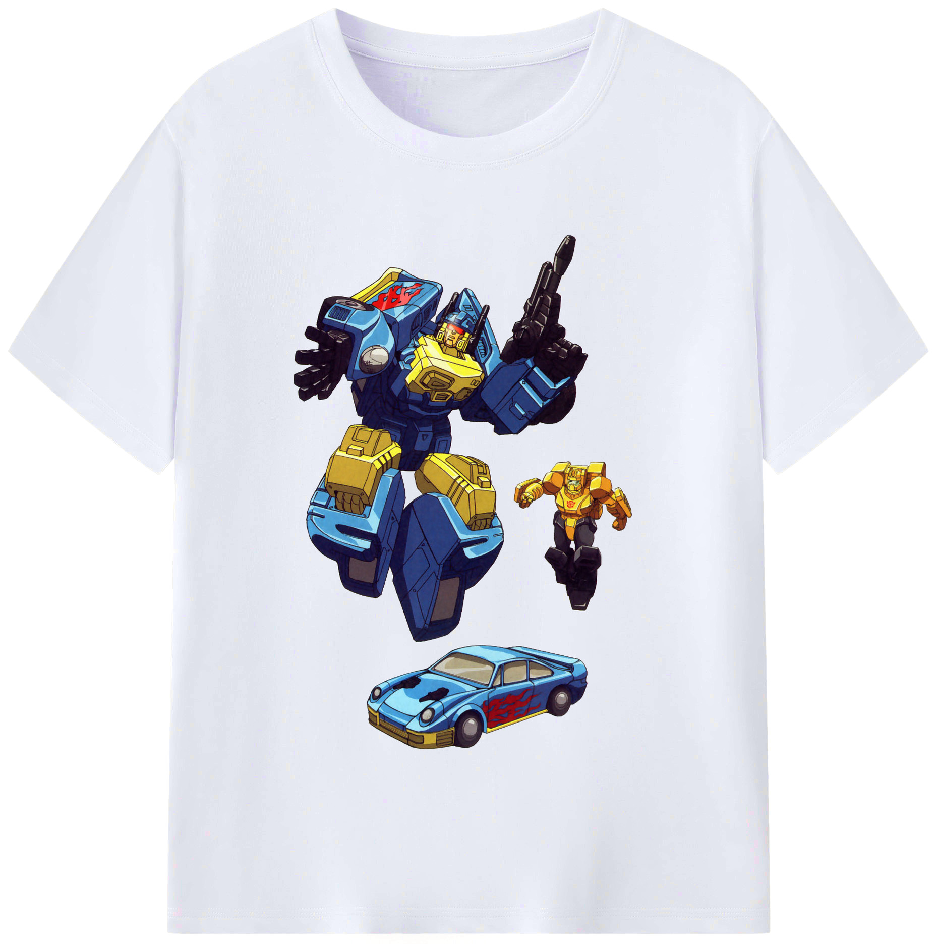 （画像用）  レディースカジュアルプリントTシャツ（綿100％）