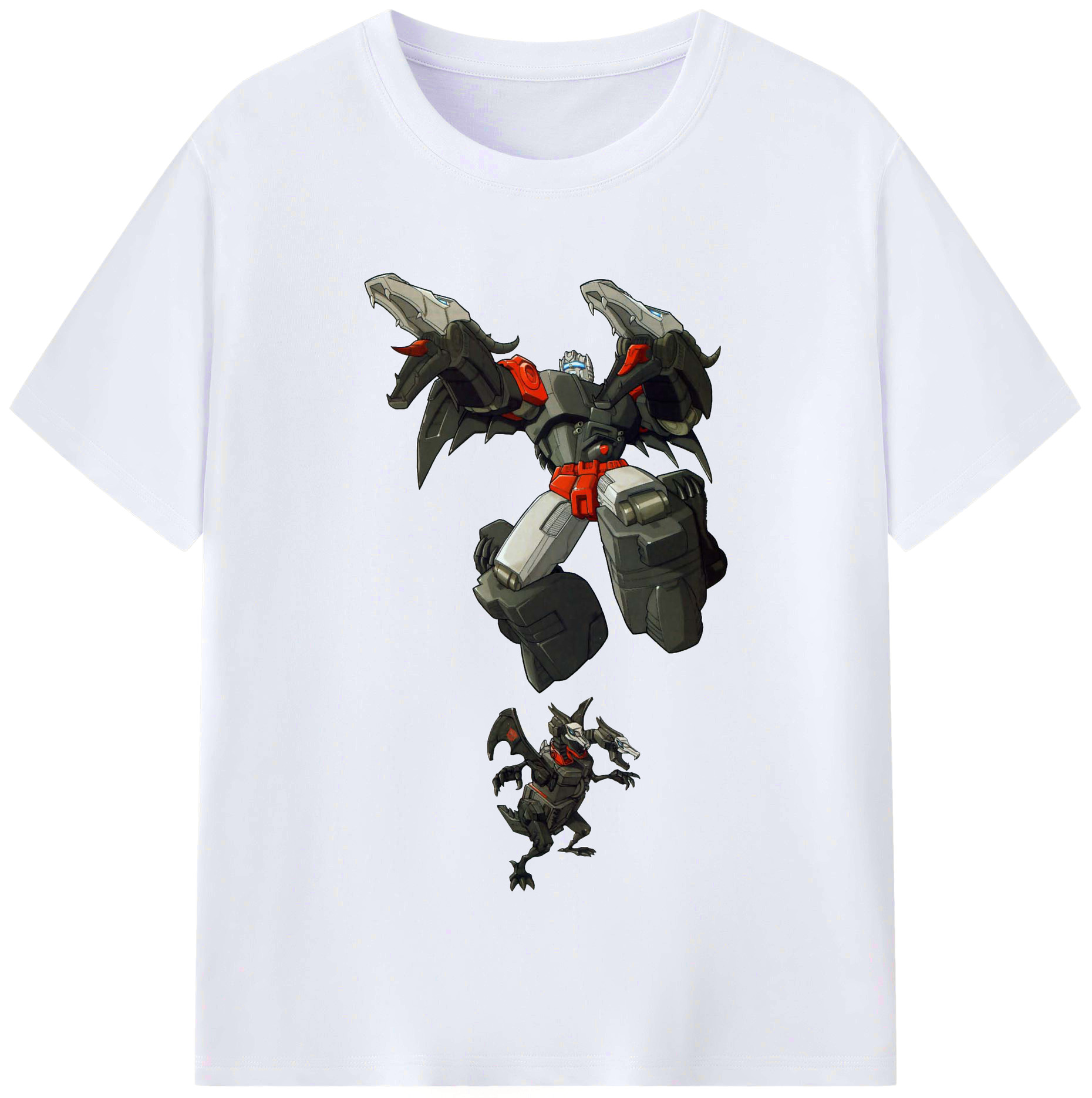 （画像用）  レディースカジュアルプリントTシャツ（綿100％）
