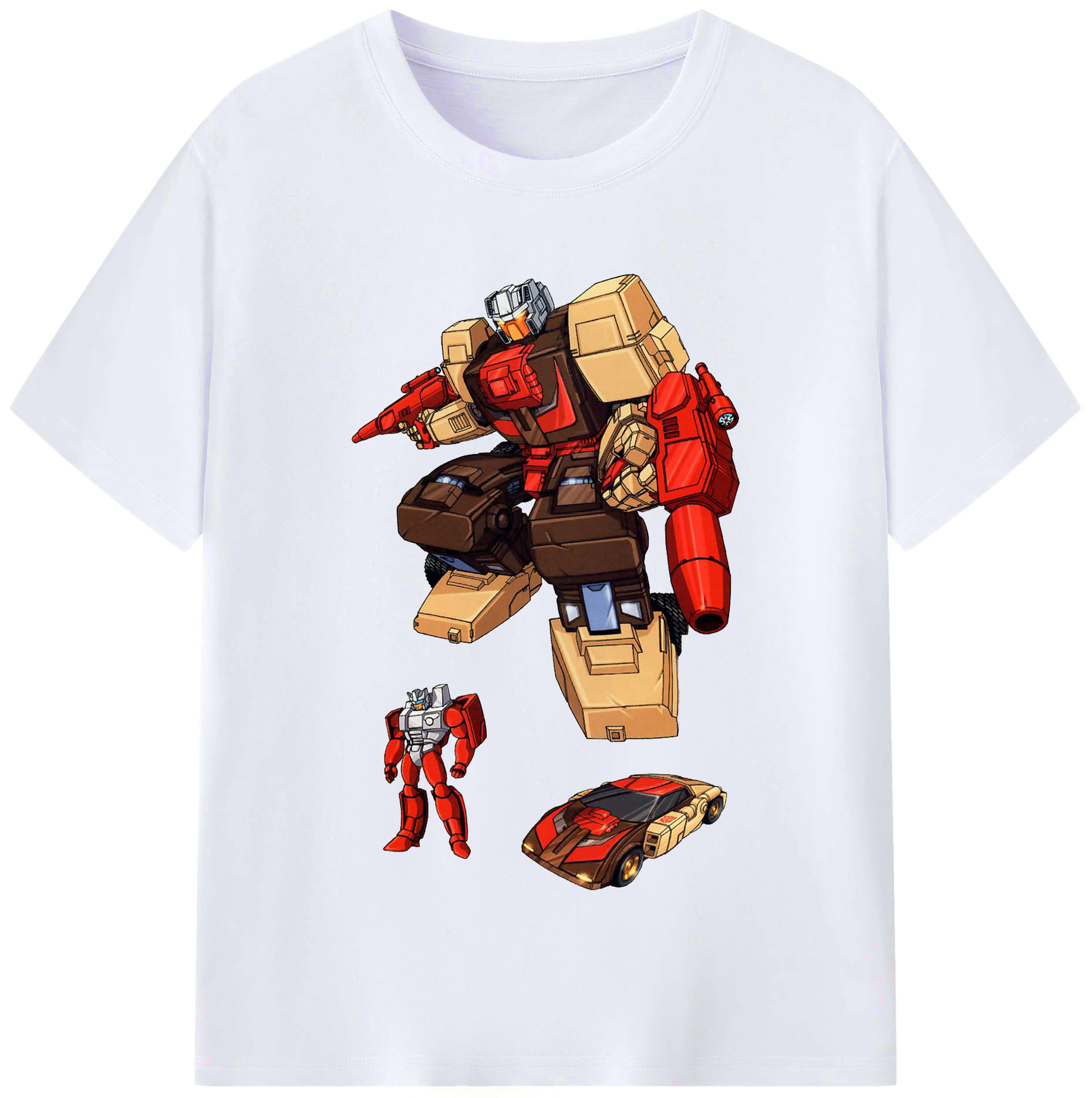 （画像用）  レディースカジュアルプリントTシャツ（綿100％）