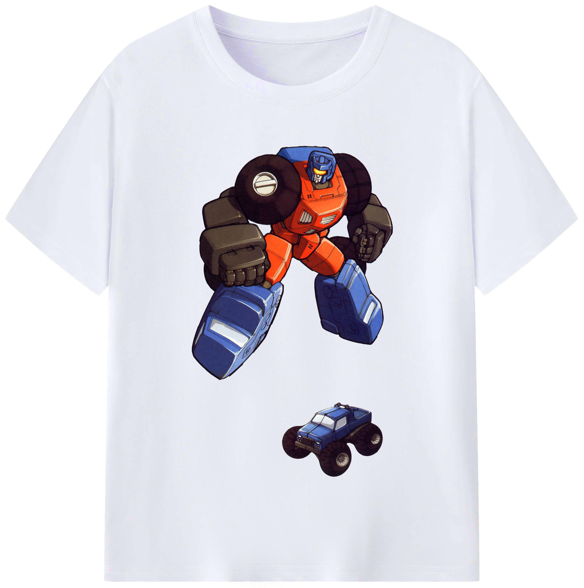 （画像用）  レディースカジュアルプリントTシャツ（綿100％）