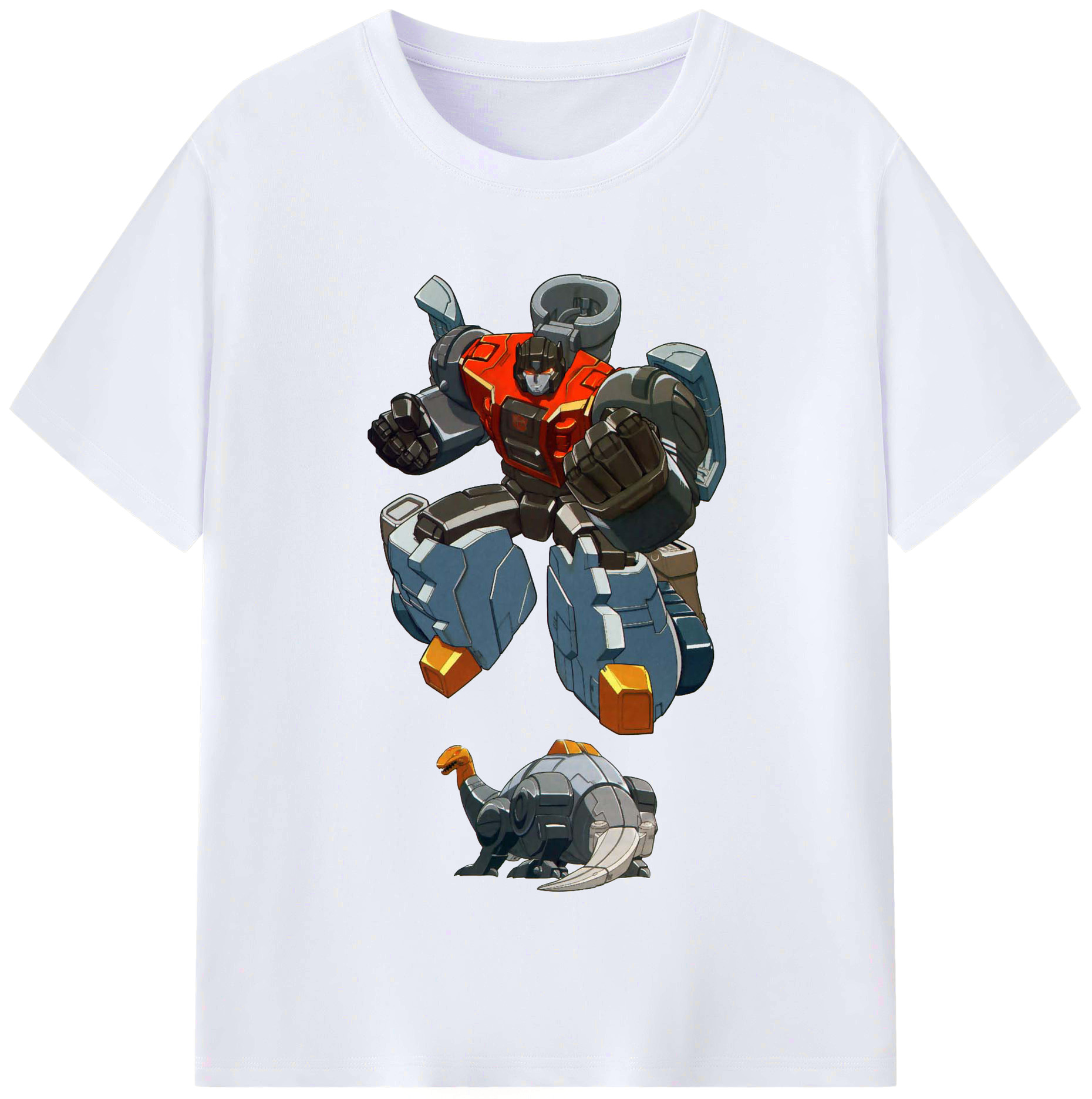 （画像用）  レディースカジュアルプリントTシャツ（綿100％）