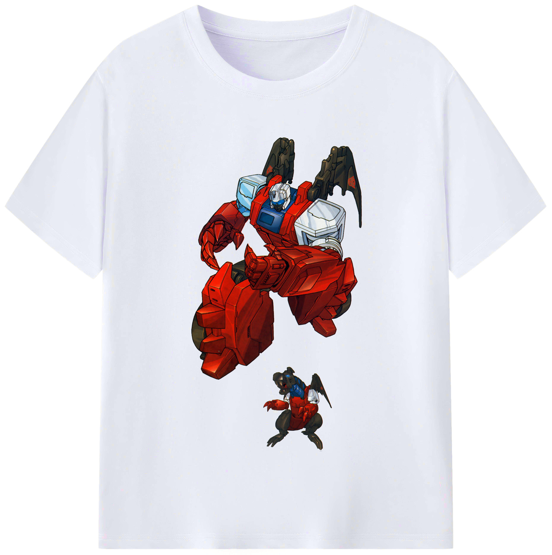 （画像用）  レディースカジュアルプリントTシャツ（綿100％）