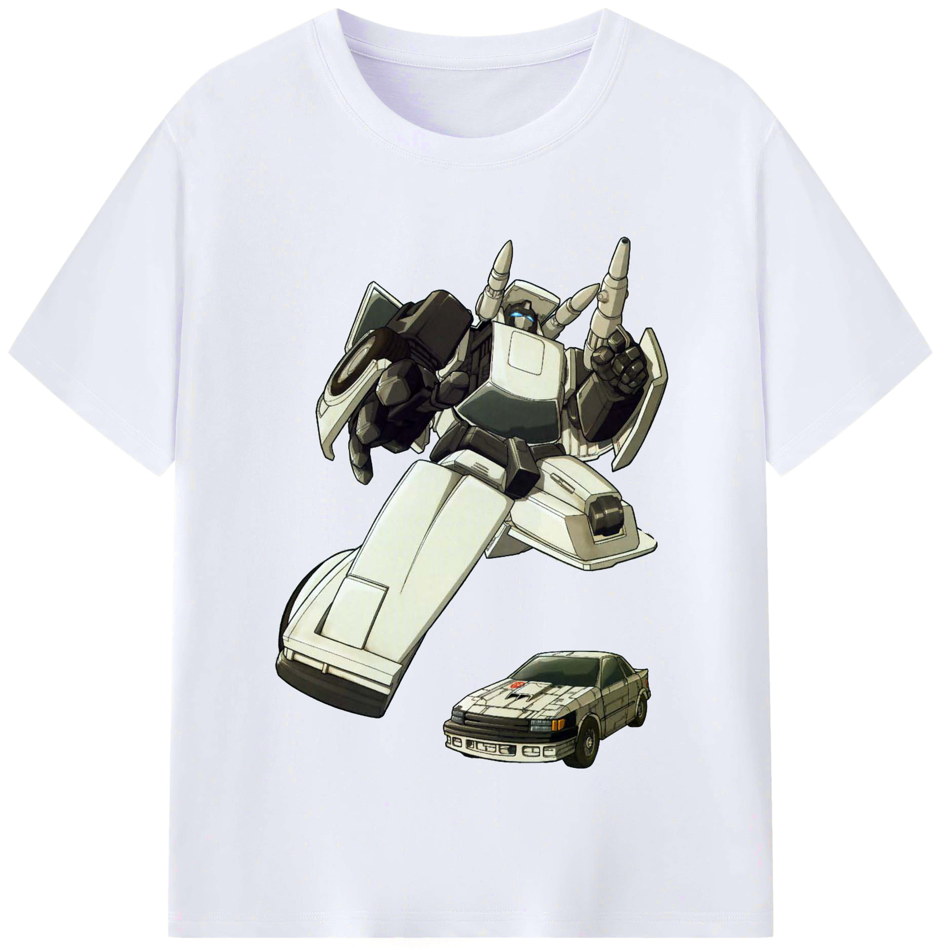 （画像用）  レディースカジュアルプリントTシャツ（綿100％）