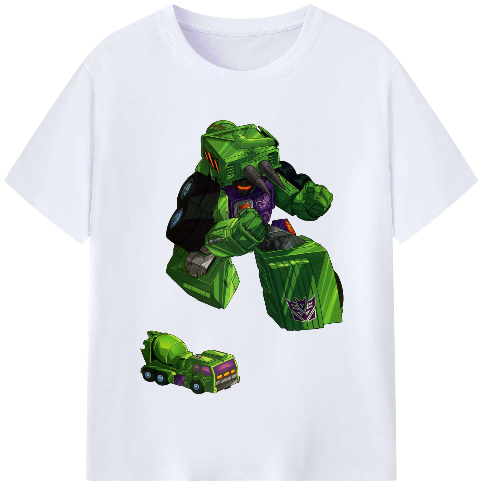 （画像用）  レディースカジュアルプリントTシャツ（綿100％）