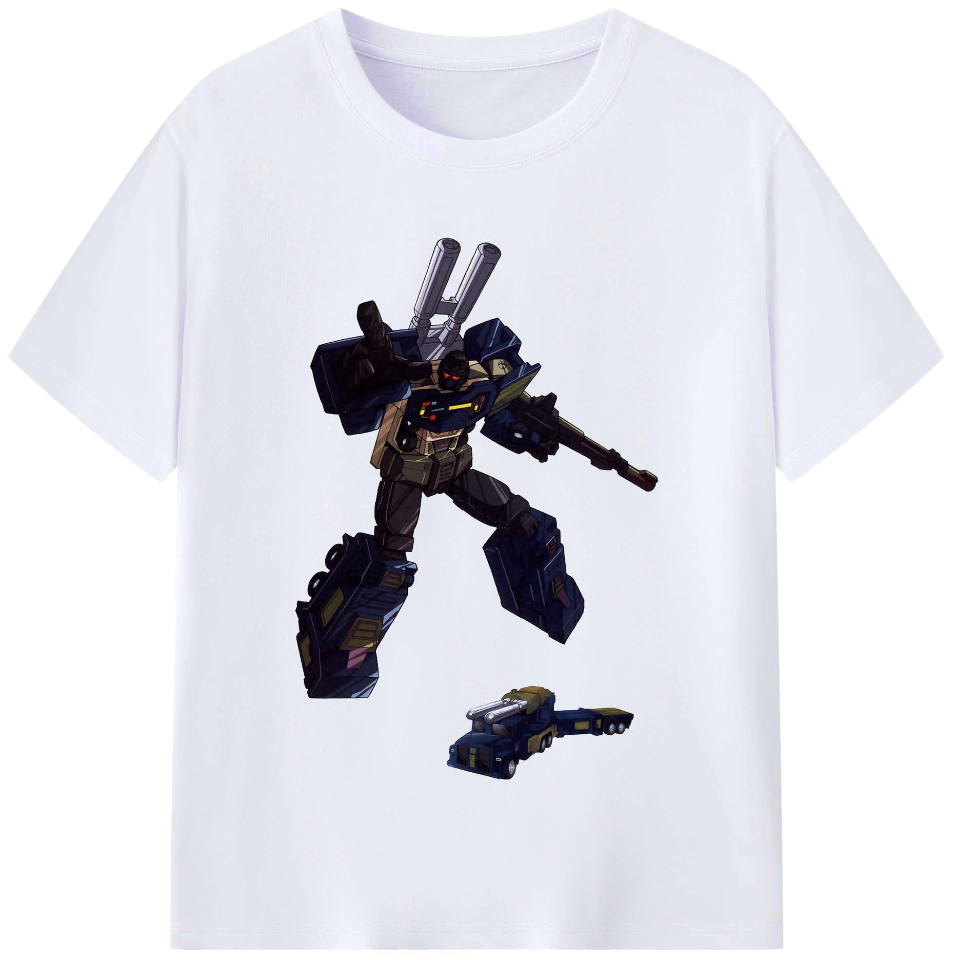 （画像用）  レディースカジュアルプリントTシャツ（綿100％）