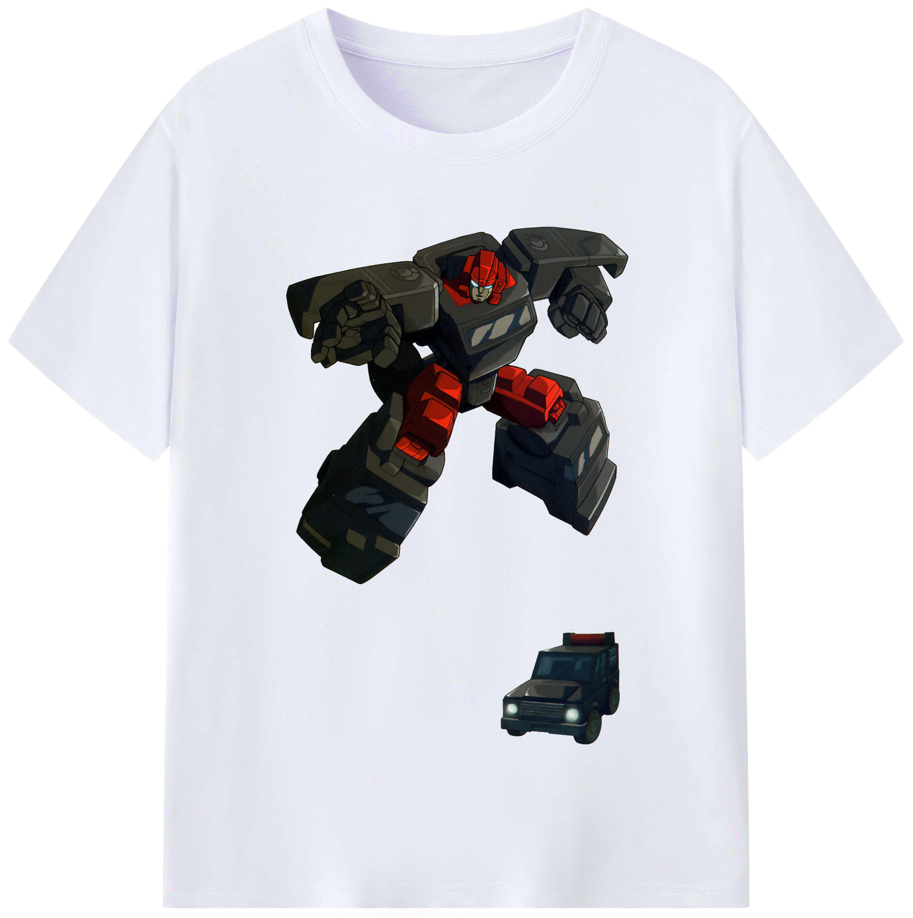 （画像用）  レディースカジュアルプリントTシャツ（綿100％）