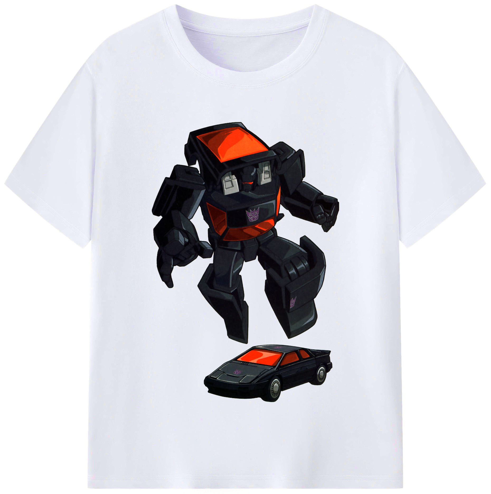 （画像用）  レディースカジュアルプリントTシャツ（綿100％）