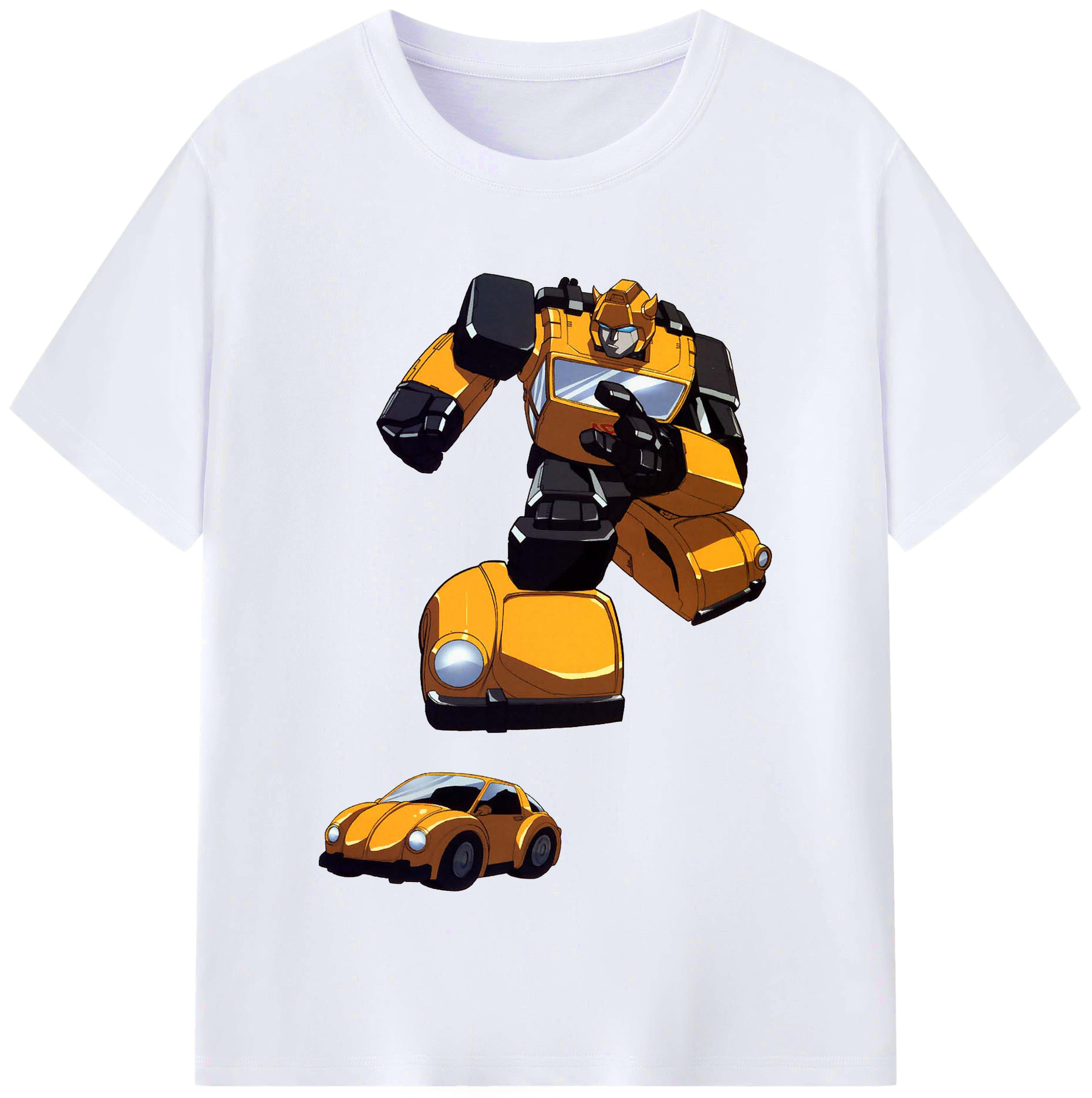 （画像用）  レディースカジュアルプリントTシャツ（綿100％）