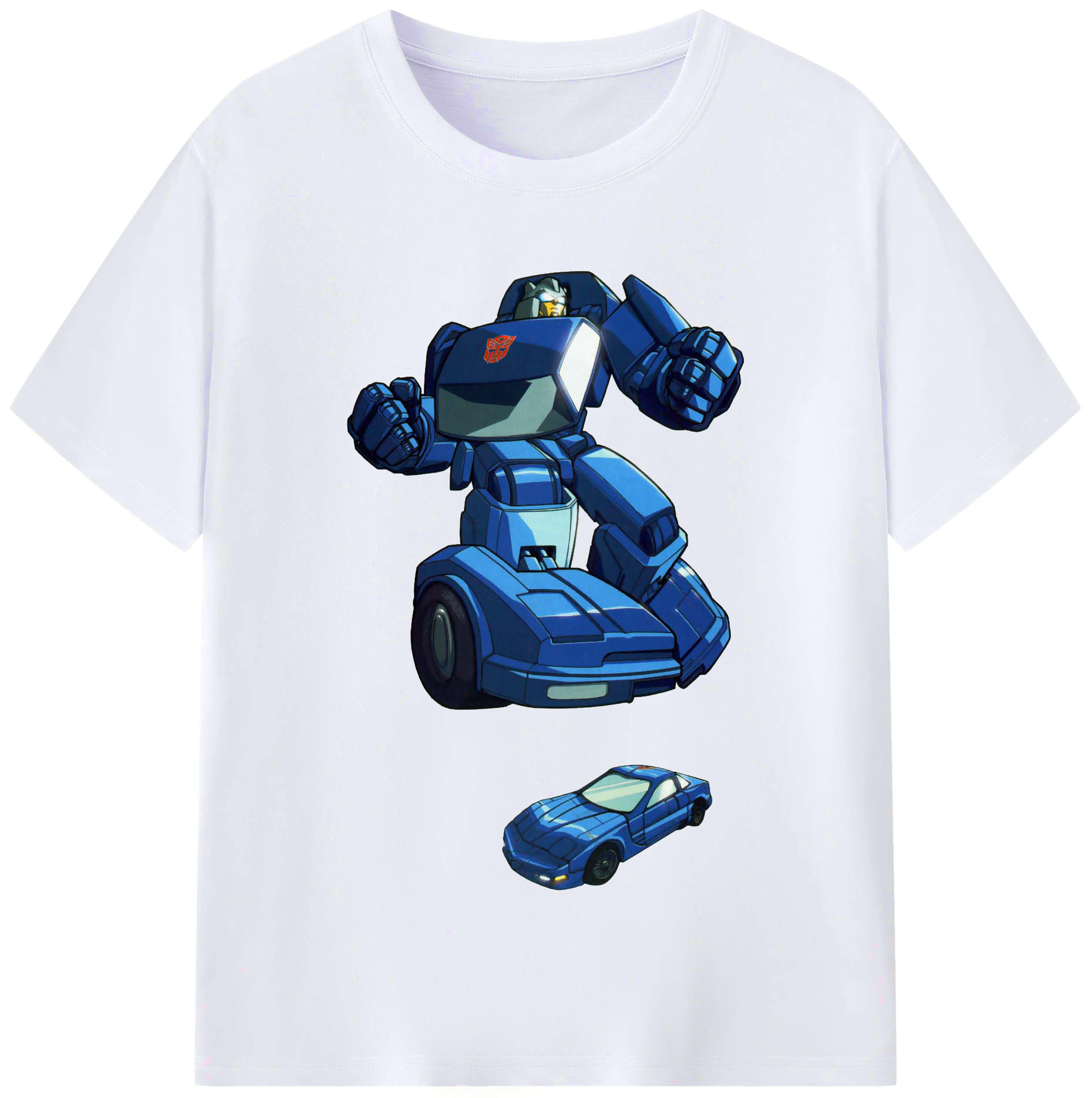 （画像用）  レディースカジュアルプリントTシャツ（綿100％）