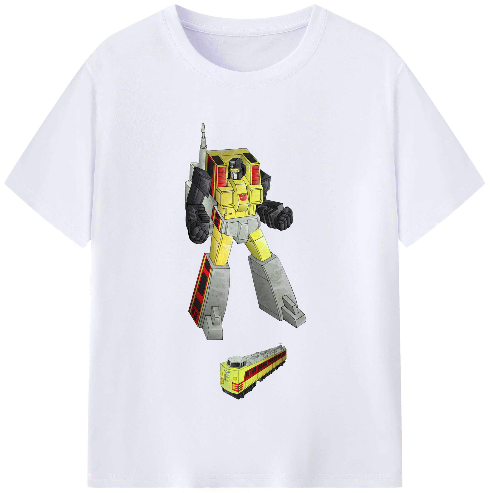 （画像用）  レディースカジュアルプリントTシャツ（綿100％）