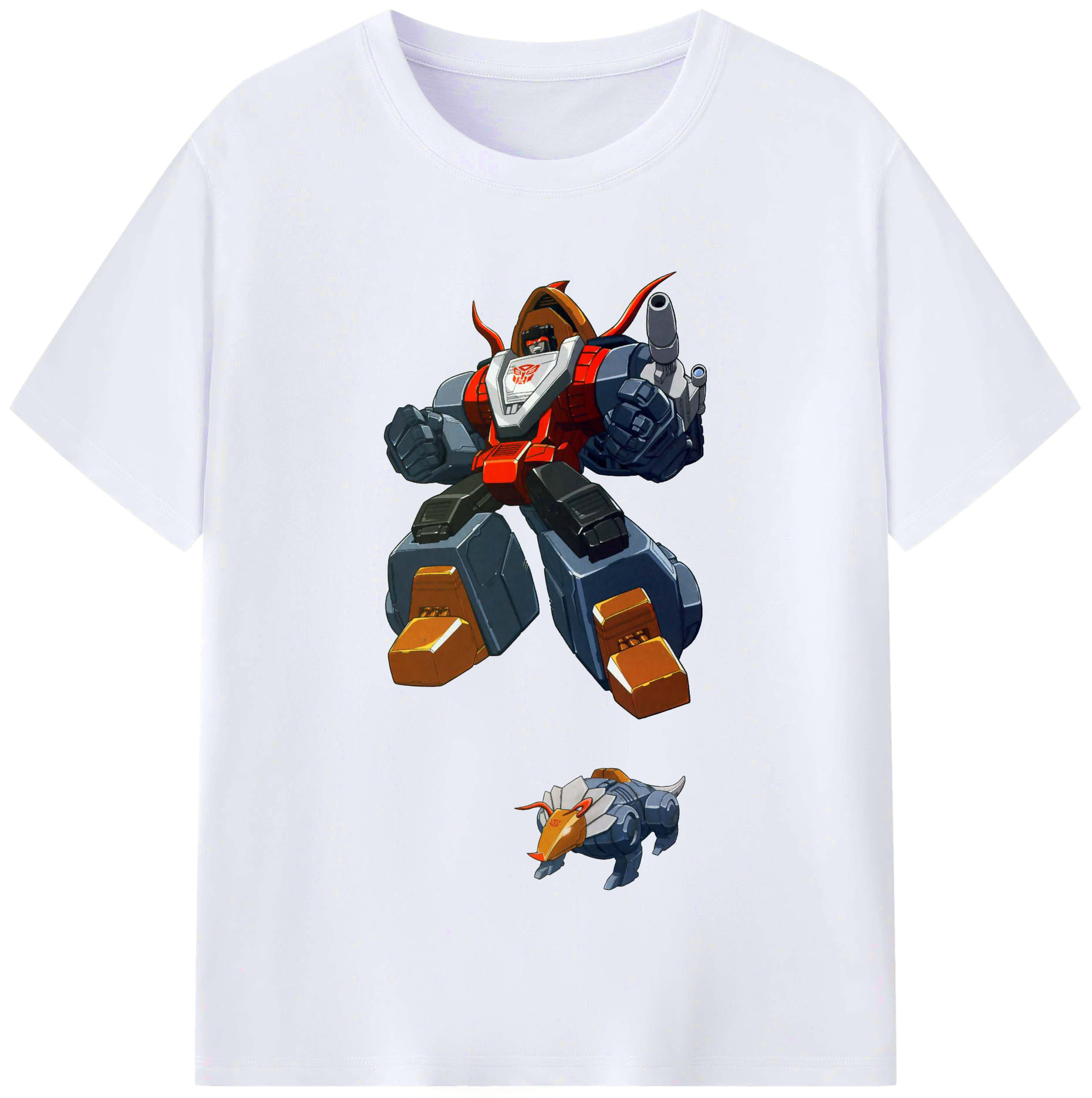（画像用）  レディースカジュアルプリントTシャツ（綿100％）