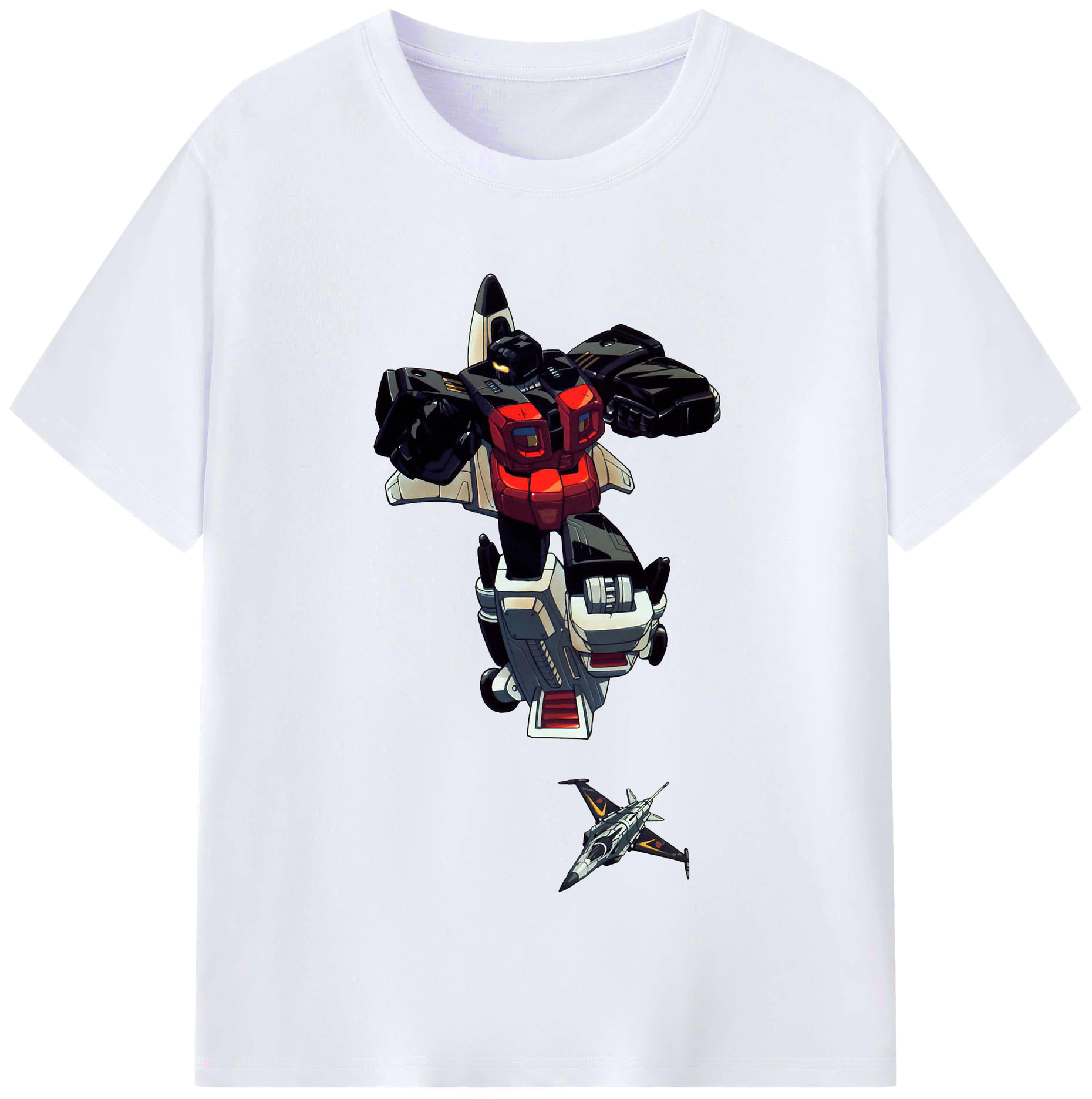 （画像用）  レディースカジュアルプリントTシャツ（綿100％）