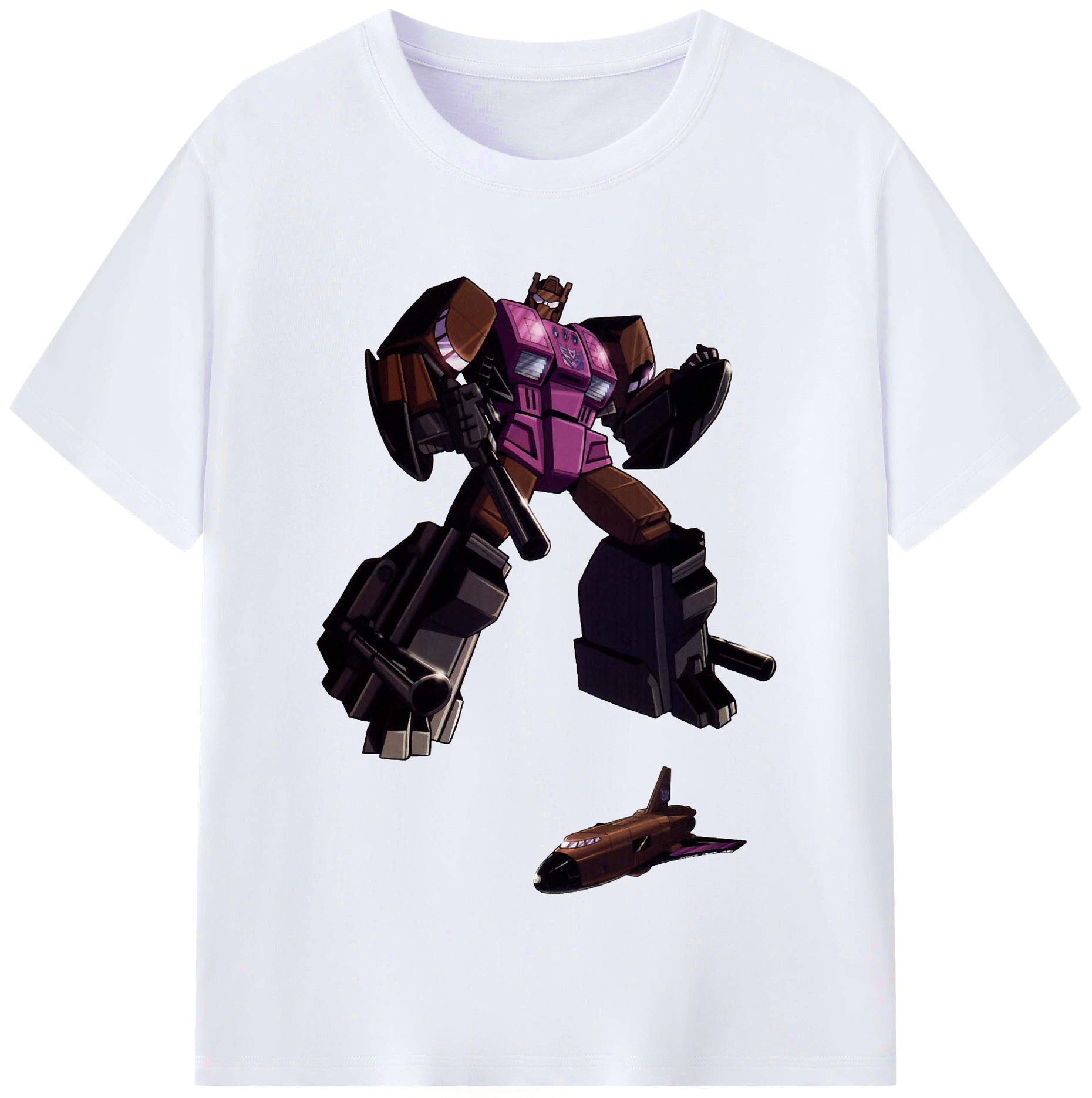 （画像用）  レディースカジュアルプリントTシャツ（綿100％）