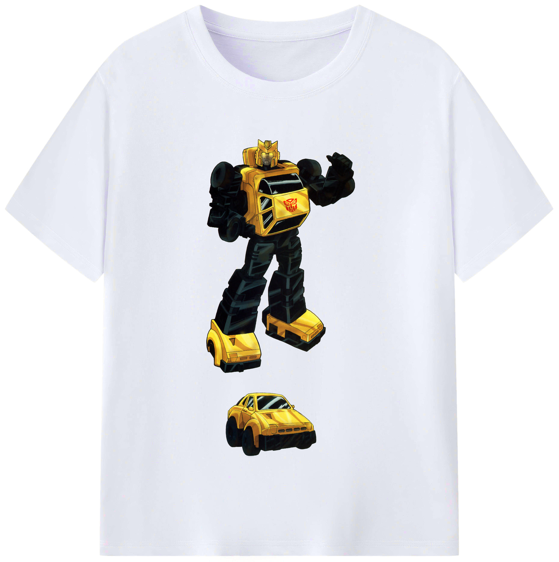 （画像用）  レディースカジュアルプリントTシャツ（綿100％）