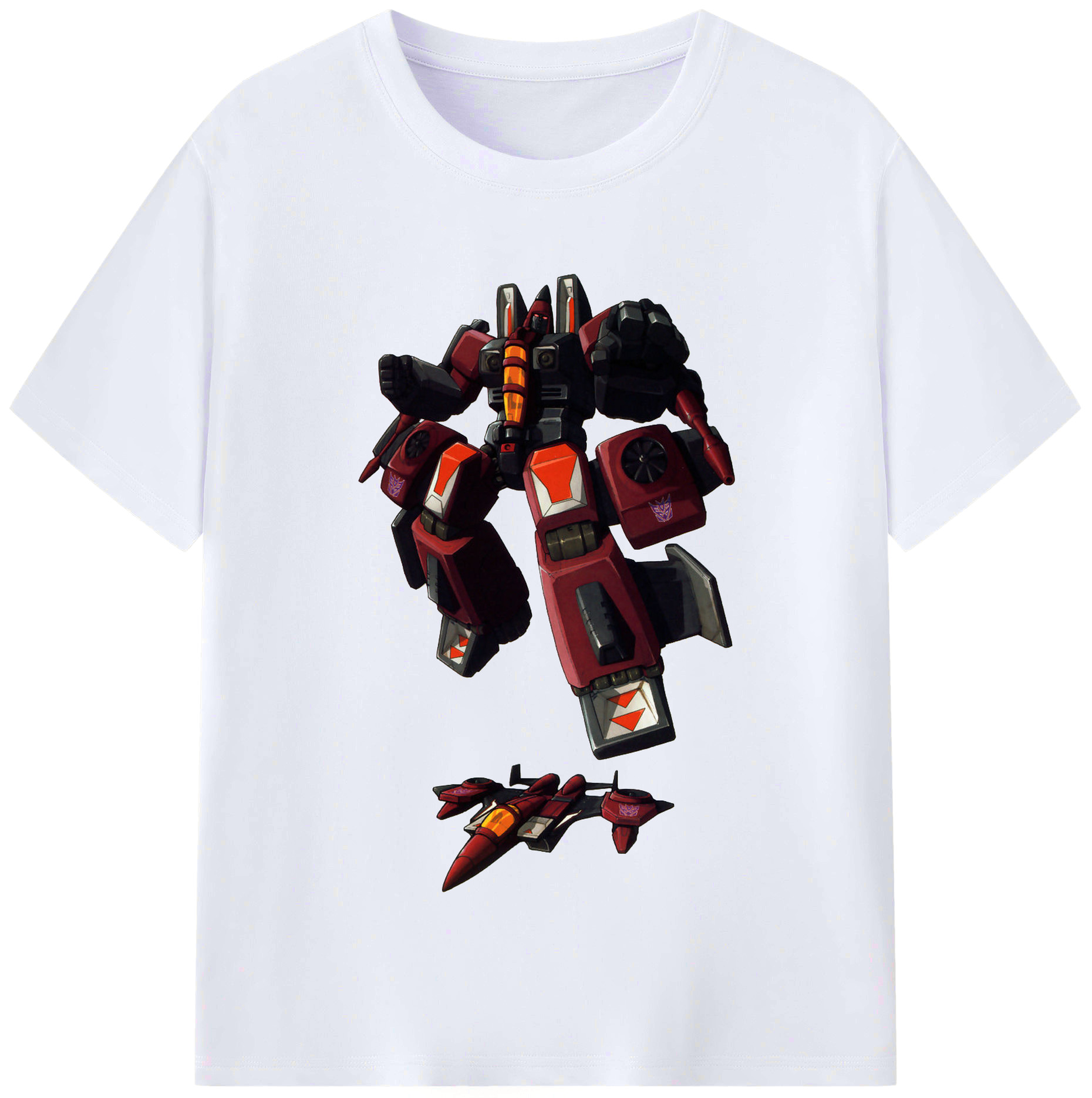（画像用）  レディースカジュアルプリントTシャツ（綿100％）