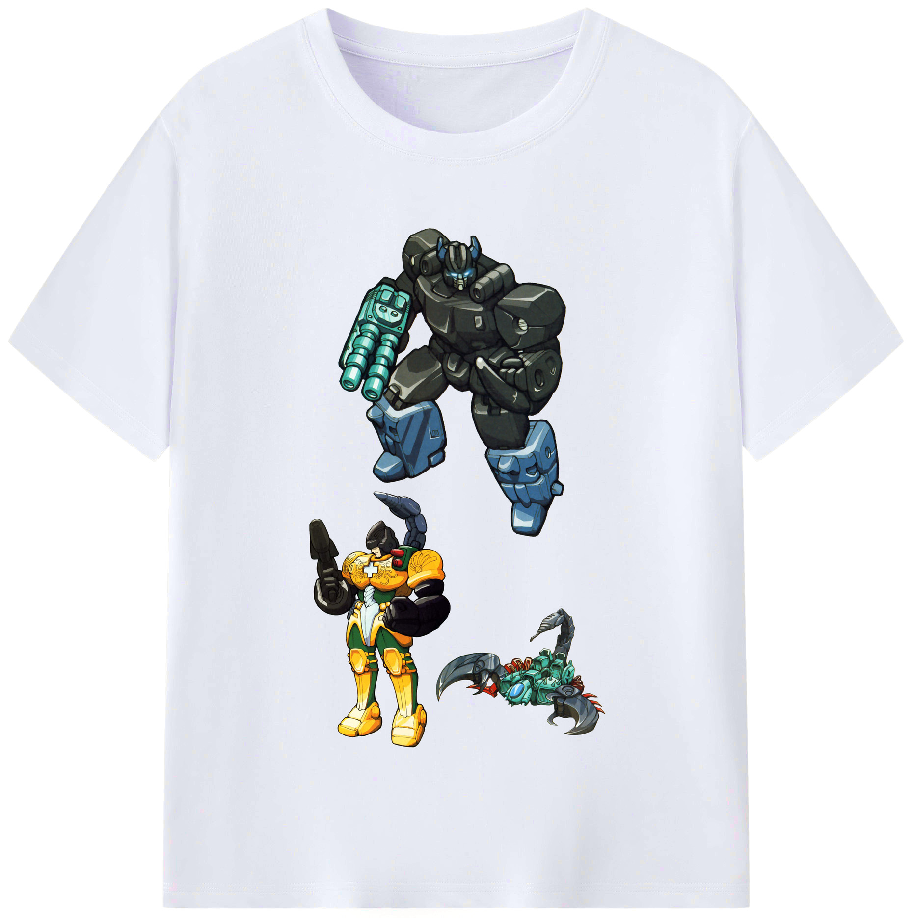 （画像用）  レディースカジュアルプリントTシャツ（綿100％）