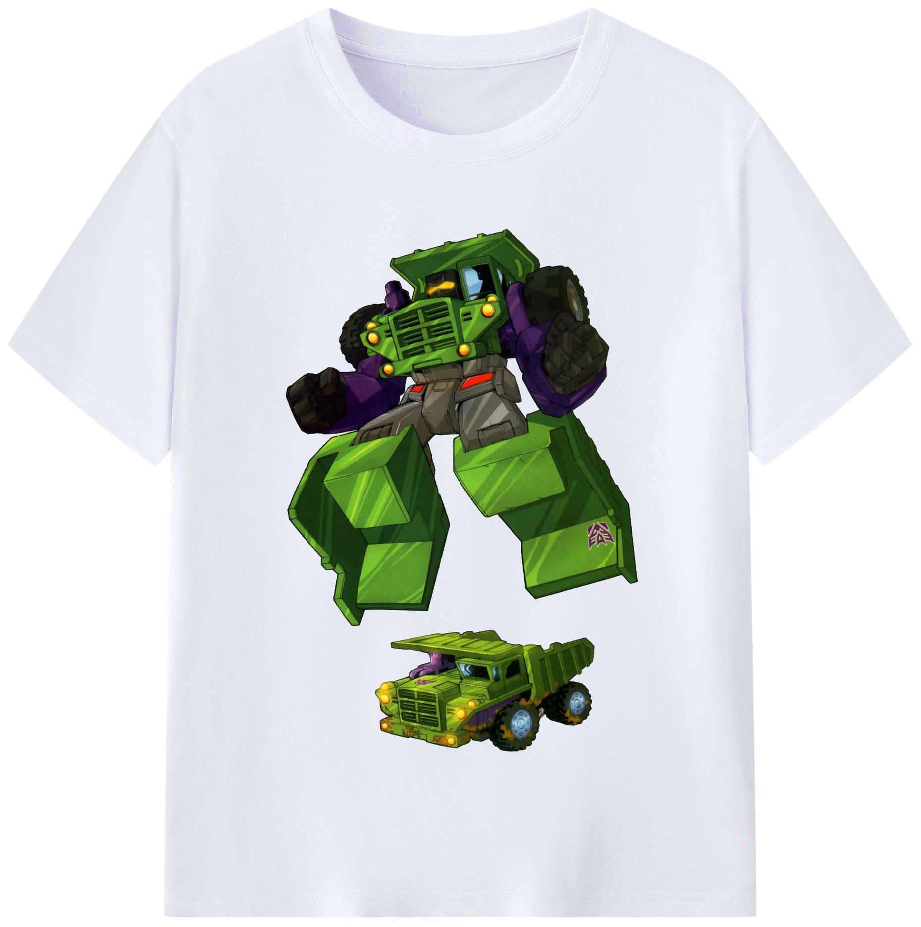 （画像用）  レディースカジュアルプリントTシャツ（綿100％）