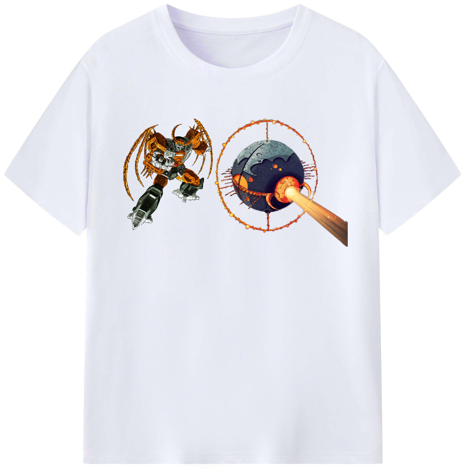 （画像用）  レディースカジュアルプリントTシャツ（綿100％）