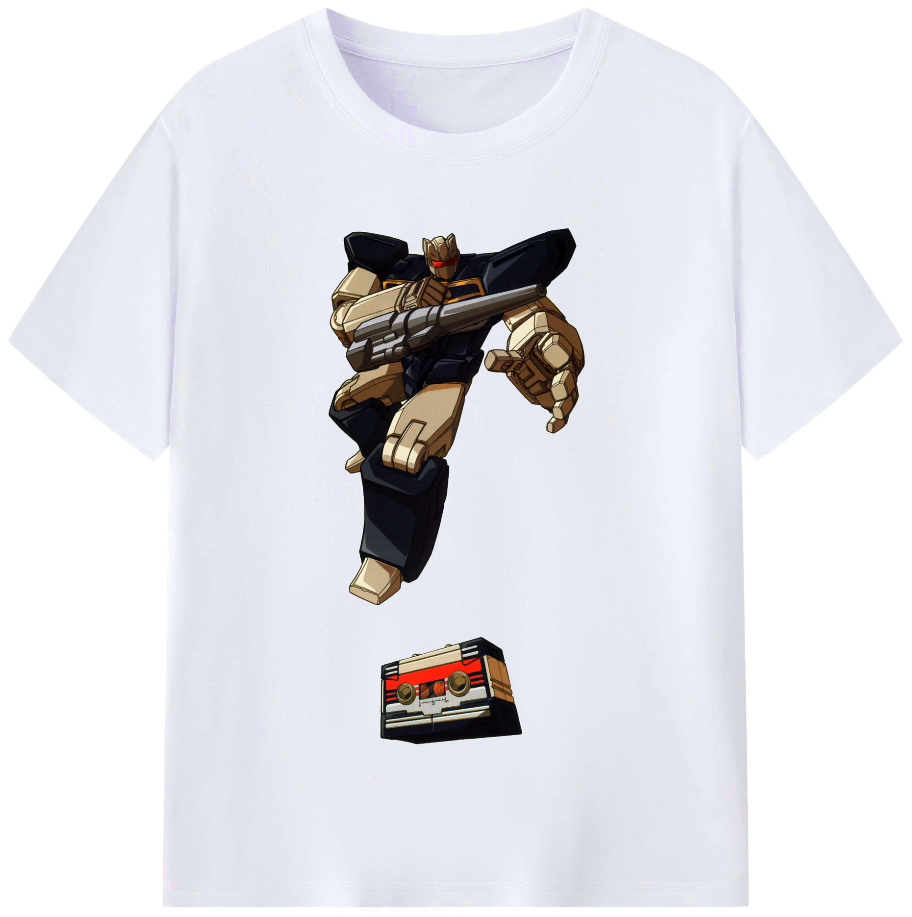 （画像用）  レディースカジュアルプリントTシャツ（綿100％）
