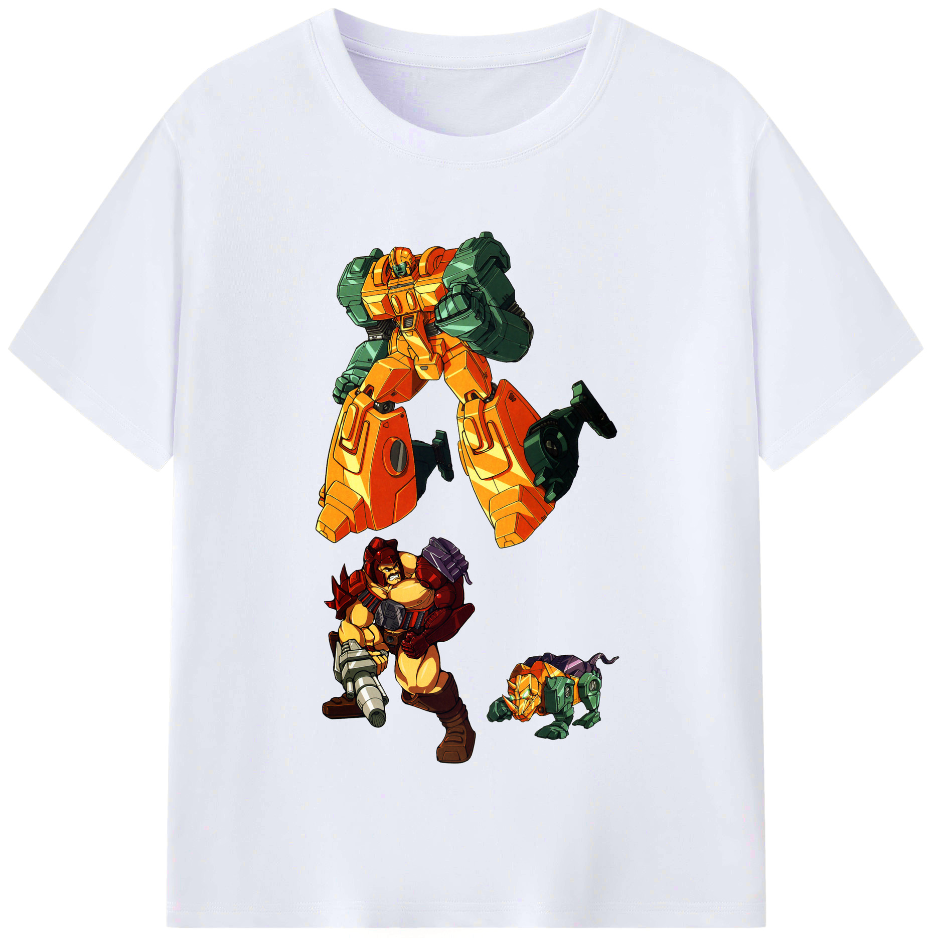 （画像用）  レディースカジュアルプリントTシャツ（綿100％）