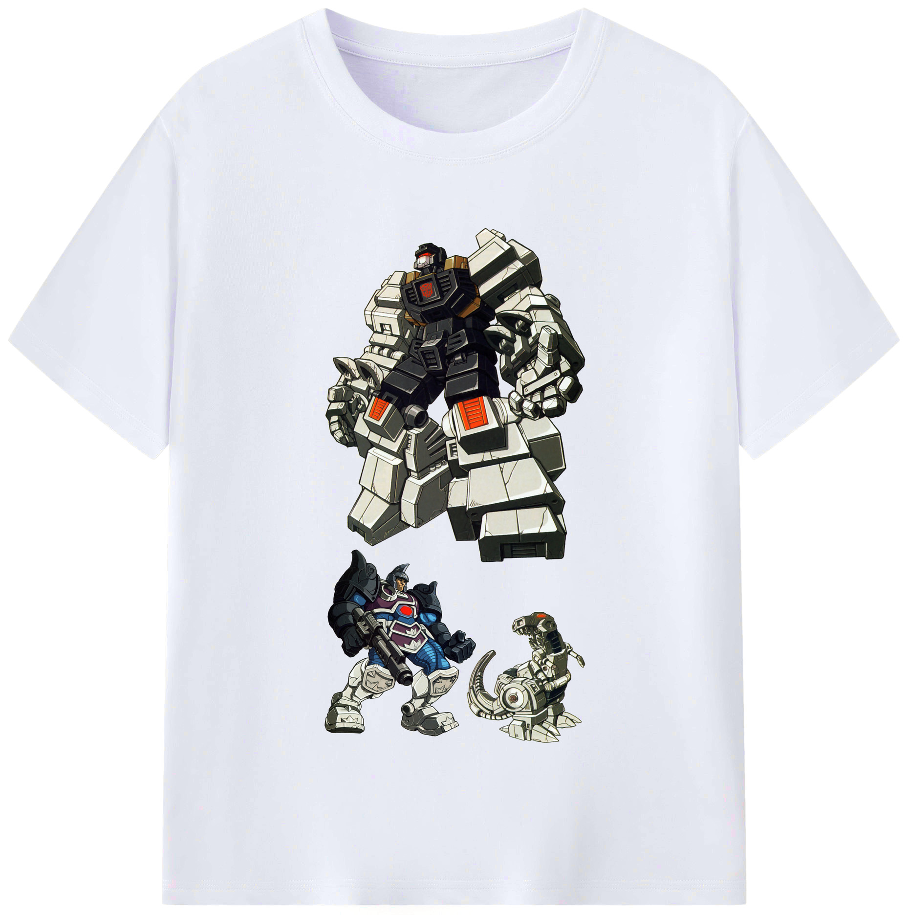 （画像用）  レディースカジュアルプリントTシャツ（綿100％）