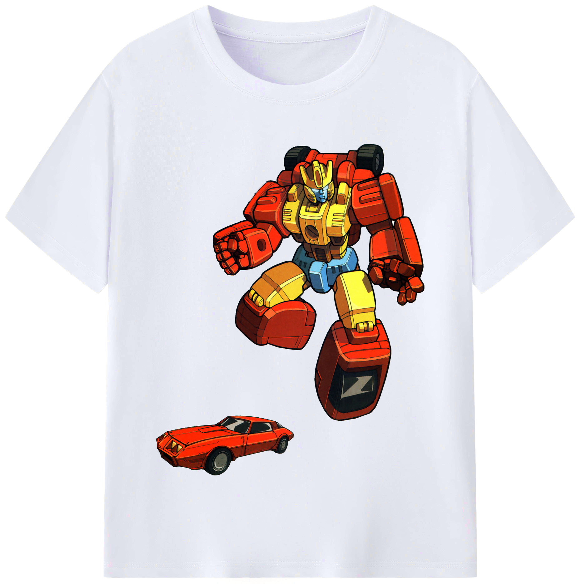 （画像用）  レディースカジュアルプリントTシャツ（綿100％）