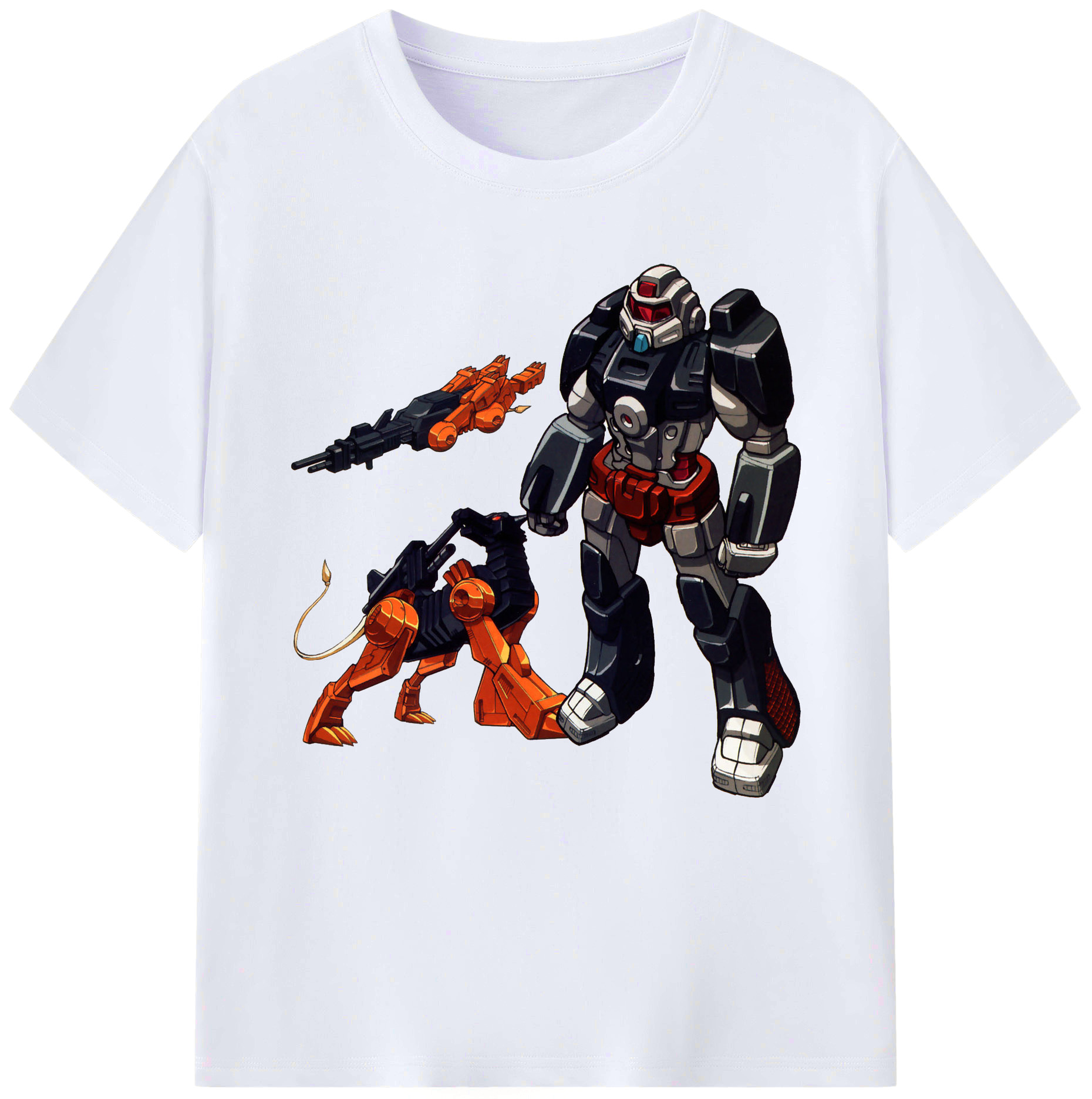 （画像用）  レディースカジュアルプリントTシャツ（綿100％）