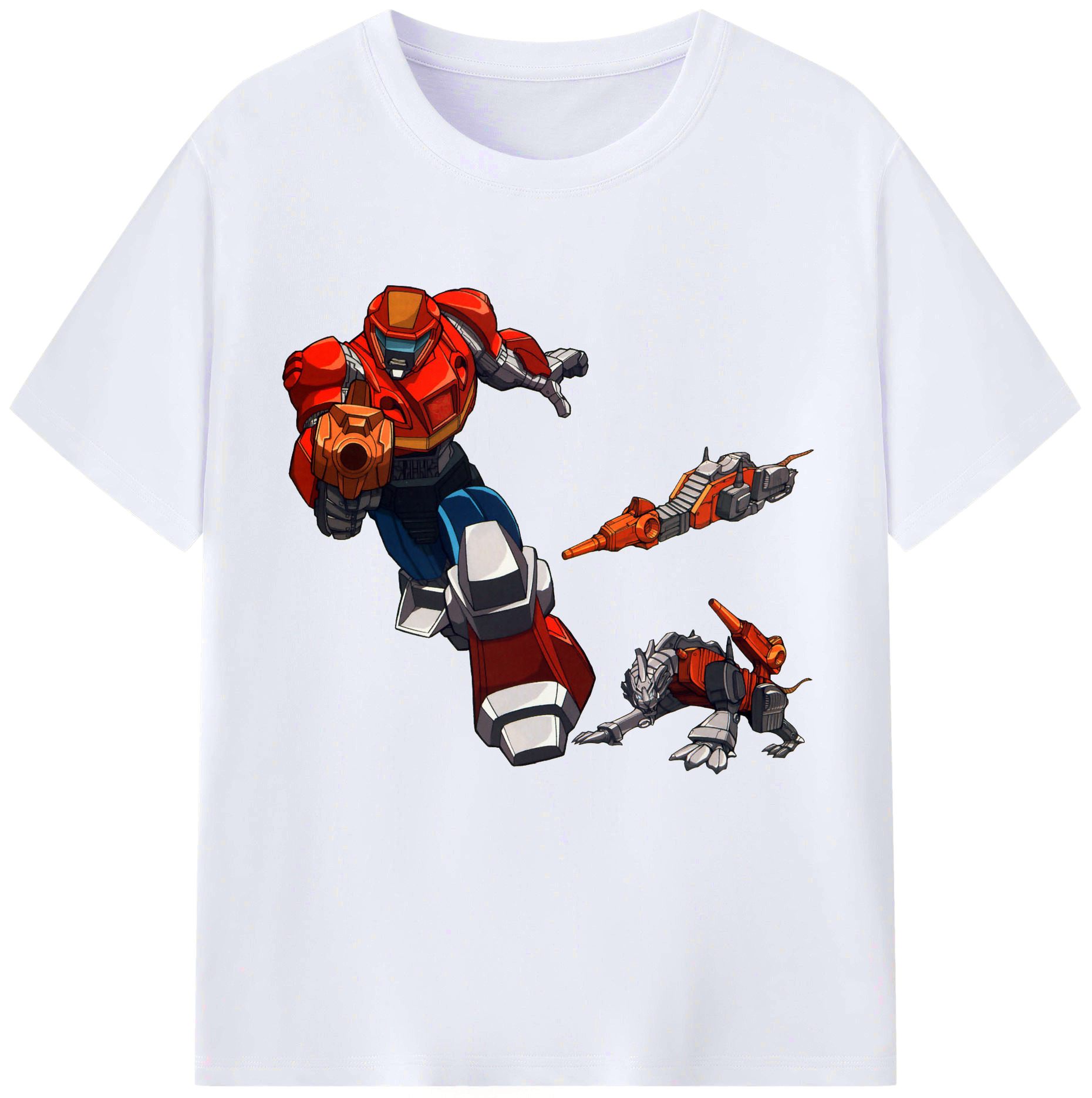 （画像用）  レディースカジュアルプリントTシャツ（綿100％）