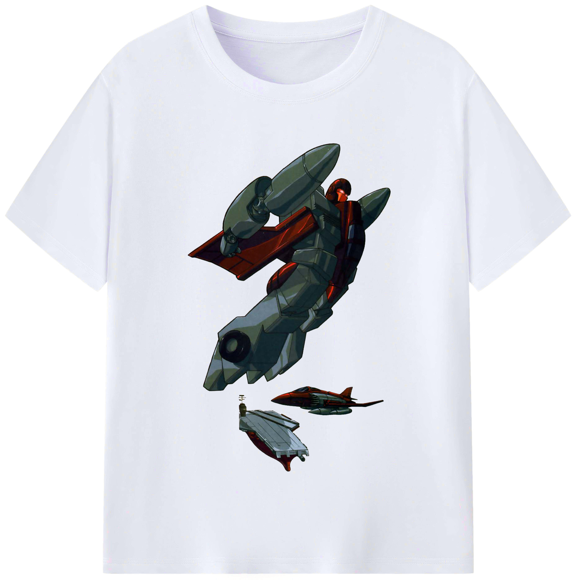 （画像用）  レディースカジュアルプリントTシャツ（綿100％）