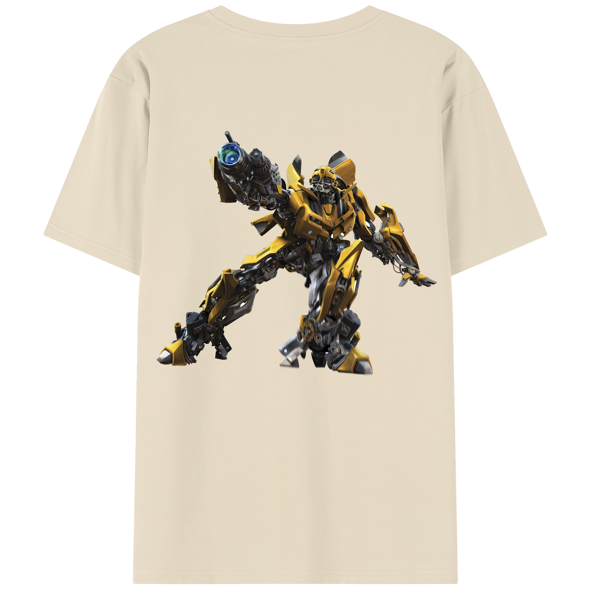（画像用） Transformers トランスフォーマー 綿100％半袖Tシャツ（背面プリント）