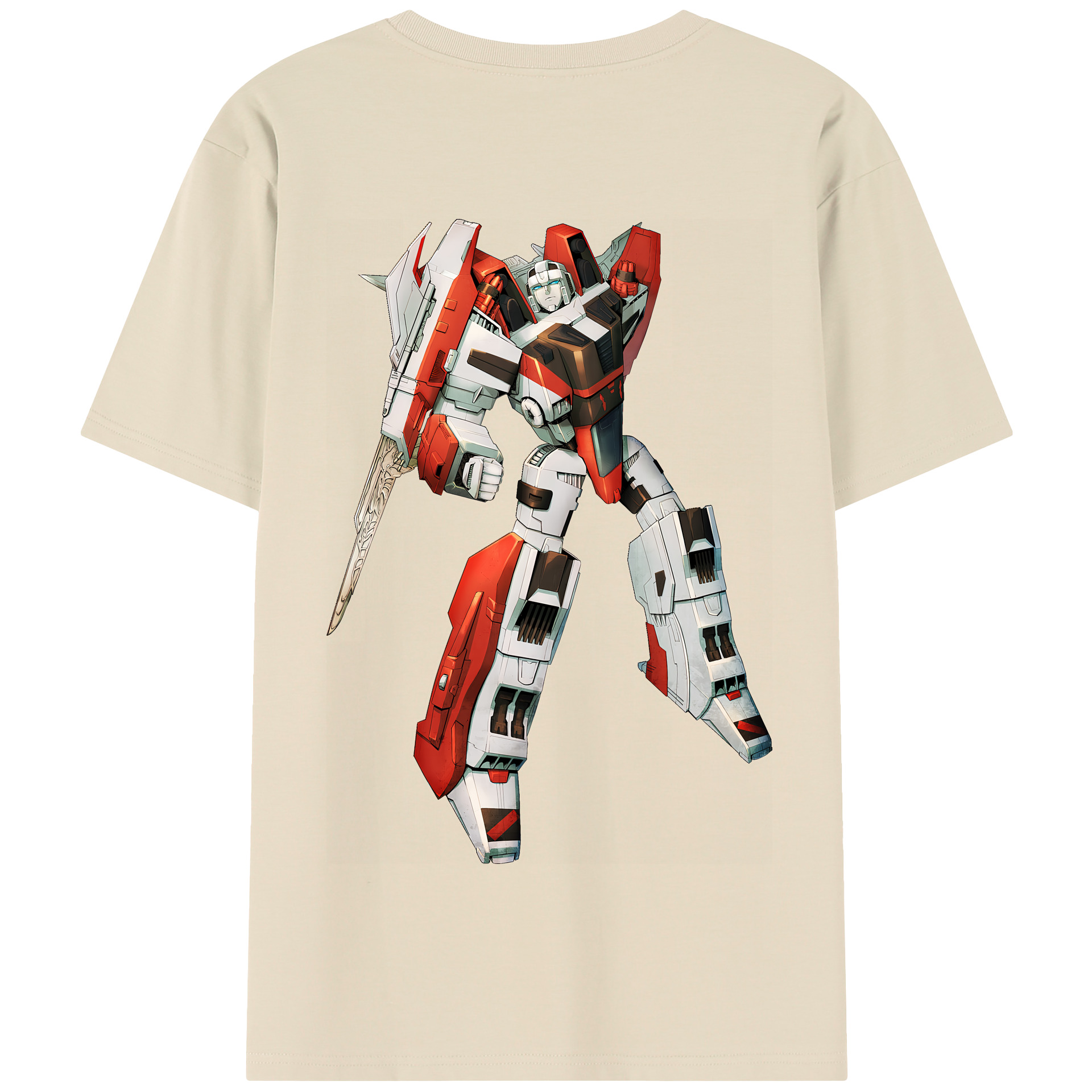 （画像用） Transformers トランスフォーマー 綿100％半袖Tシャツ（背面プリント）