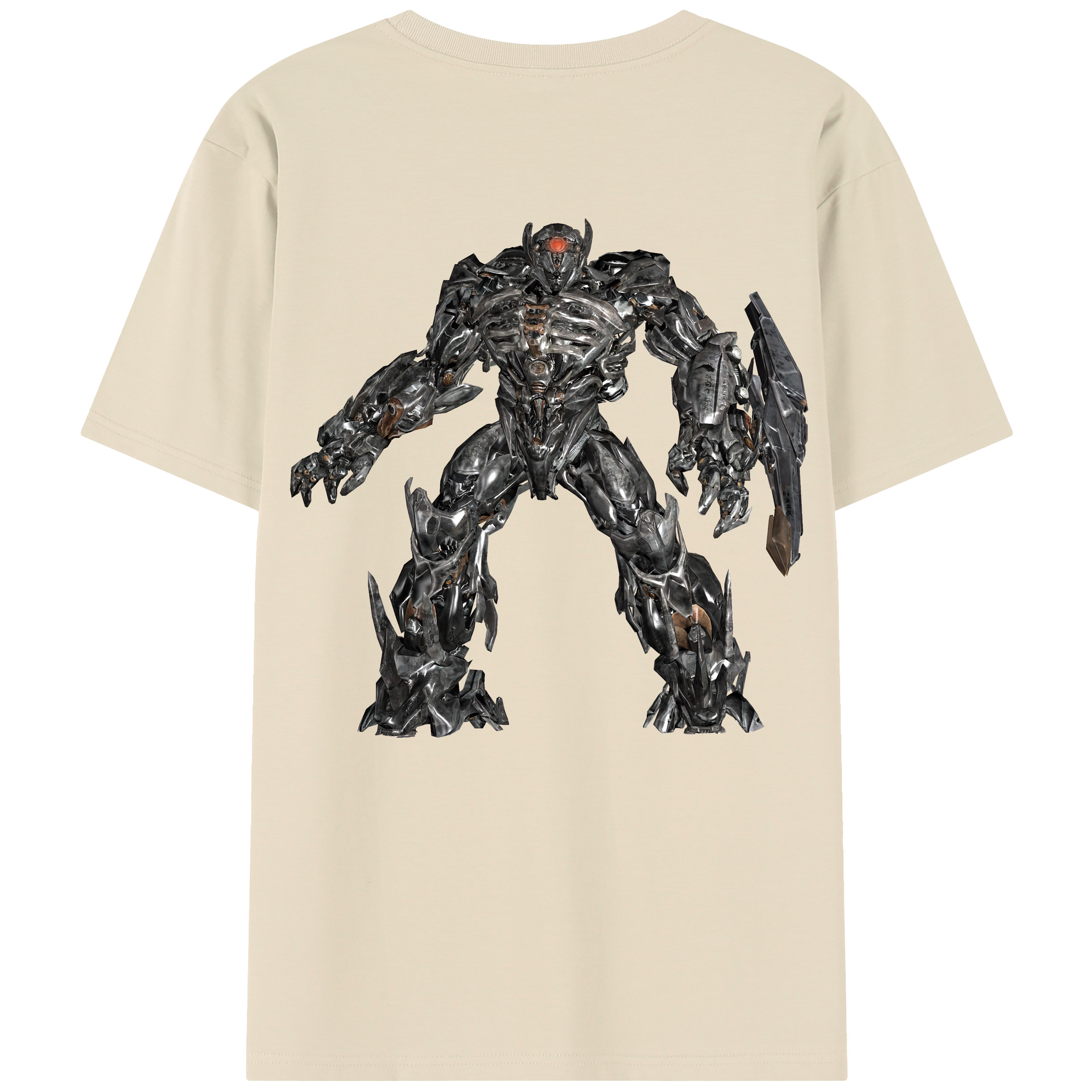 （画像用） Transformers トランスフォーマー 綿100％半袖Tシャツ（背面プリント）