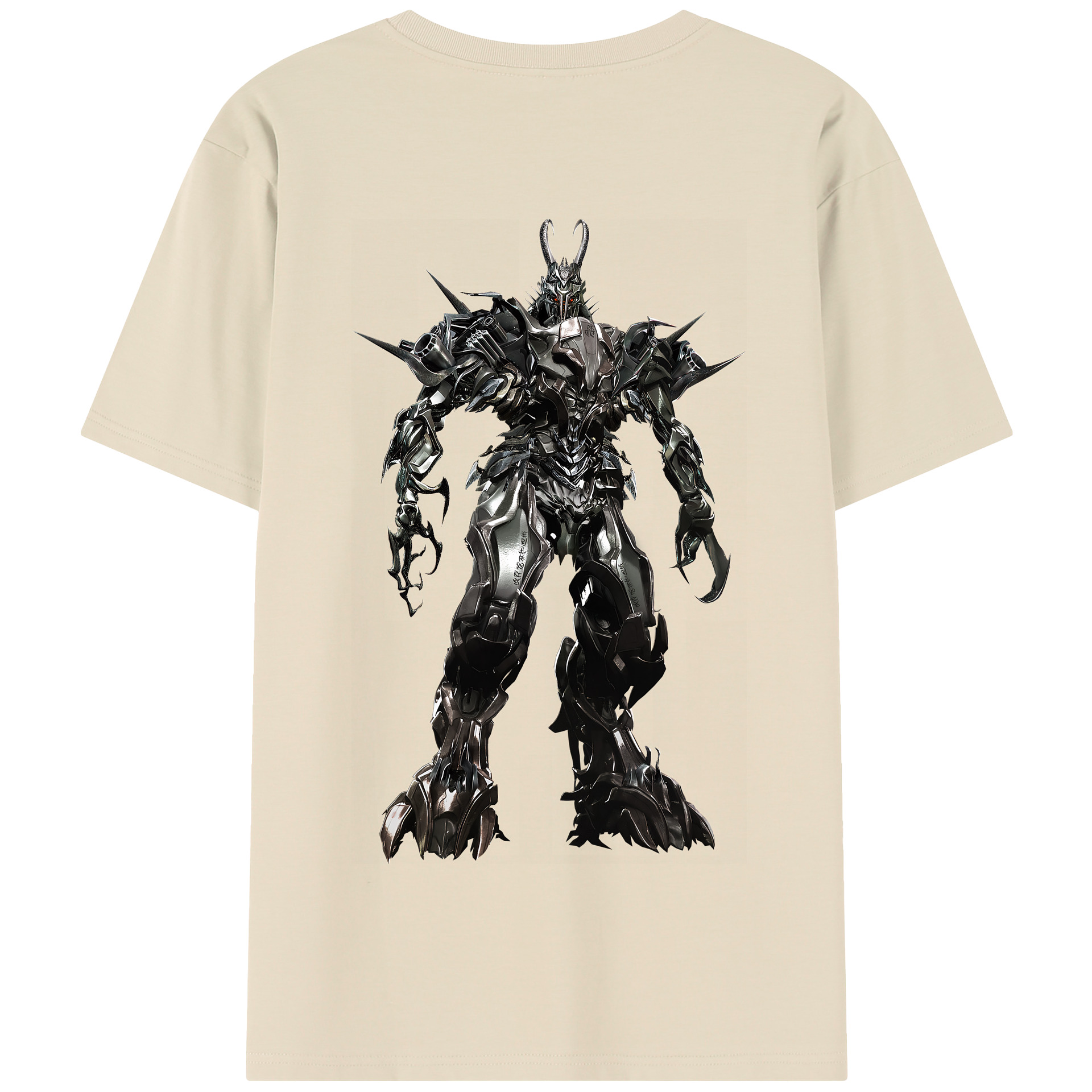 （画像用） Transformers トランスフォーマー 綿100％半袖Tシャツ（背面プリント）