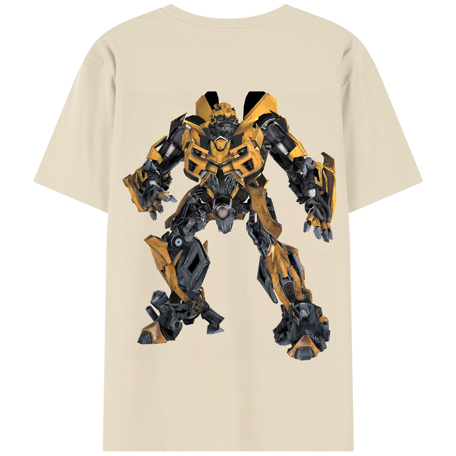 （画像用） Transformers トランスフォーマー 綿100％半袖Tシャツ（背面プリント）