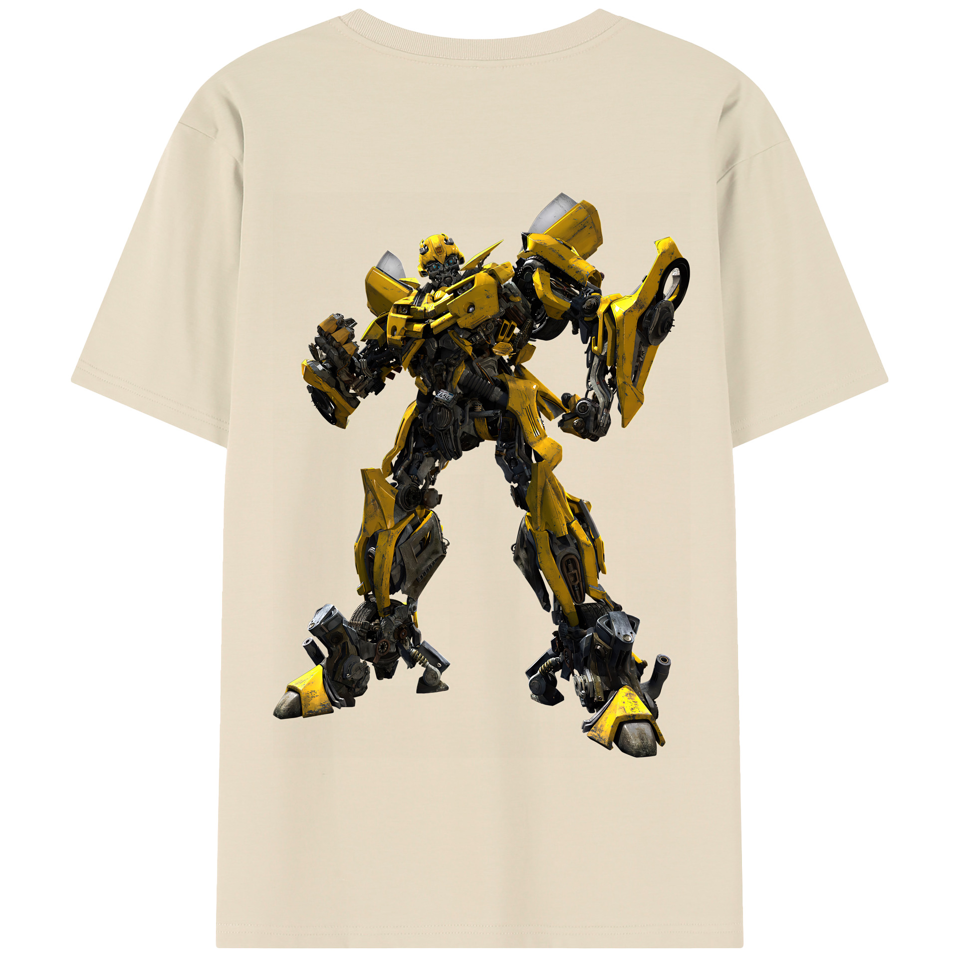（画像用） Transformers トランスフォーマー 綿100％半袖Tシャツ（背面プリント）