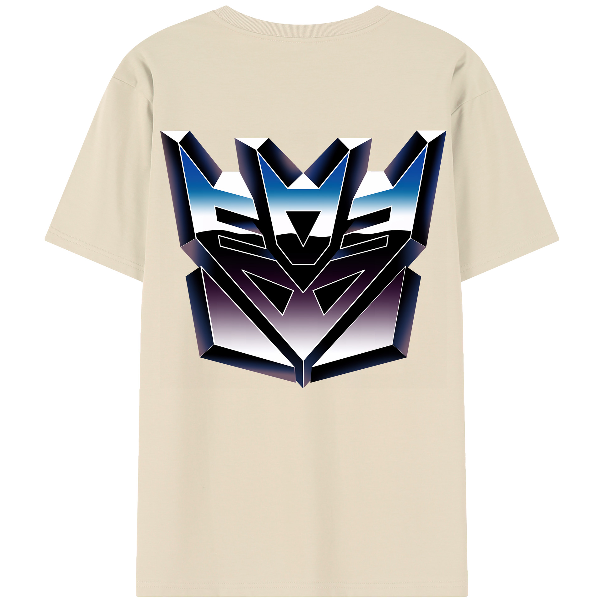 （画像用） Transformers トランスフォーマー 綿100％半袖Tシャツ（背面プリント）
