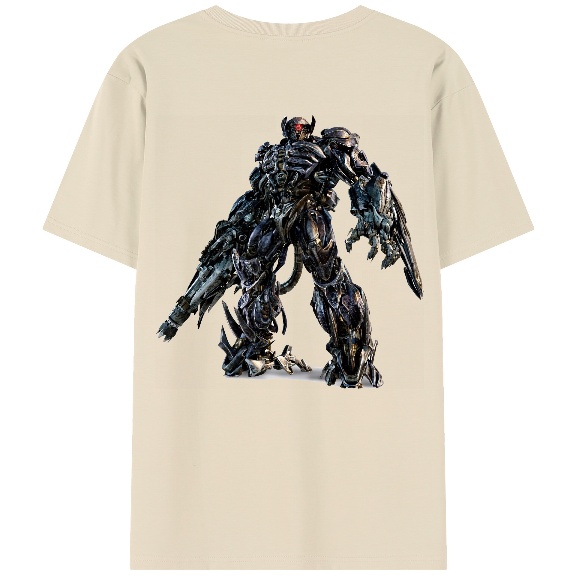 （画像用） Transformers トランスフォーマー 綿100％半袖Tシャツ（背面プリント）